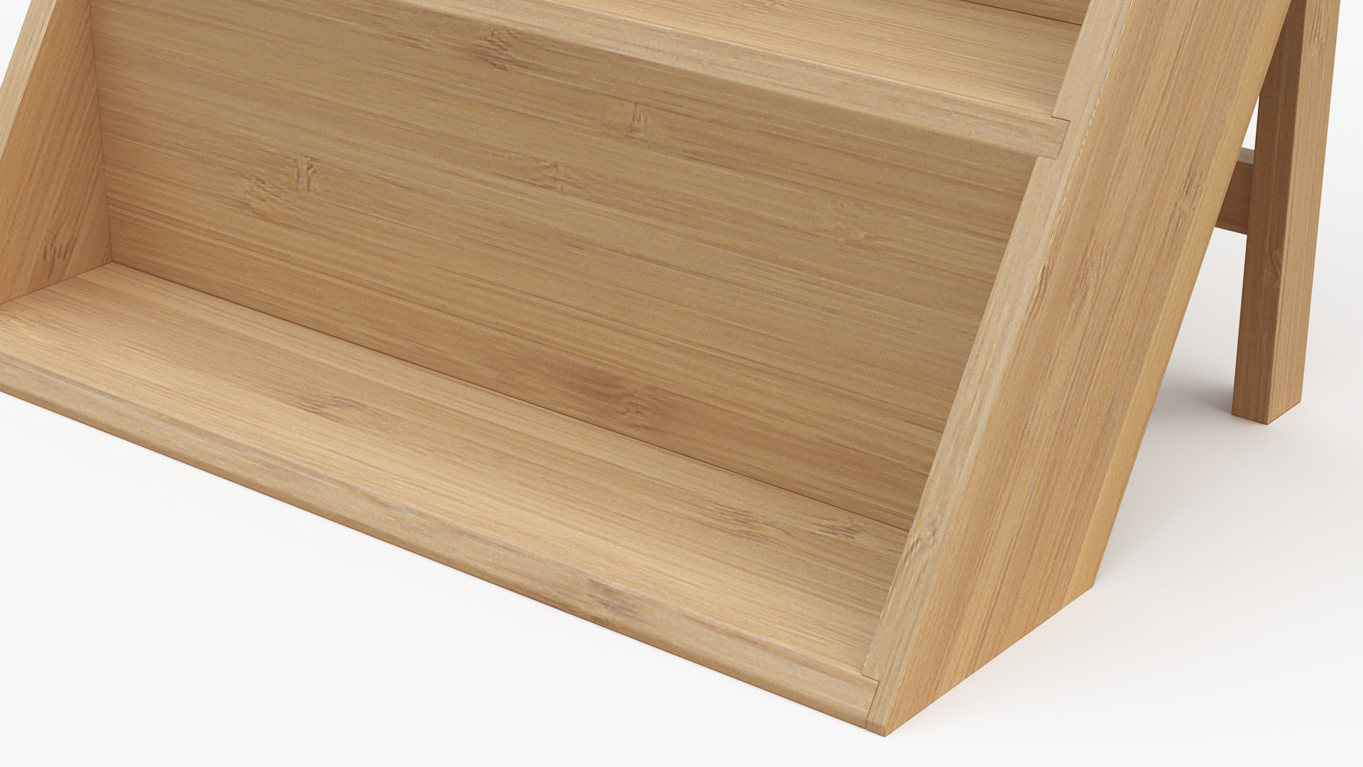 3D Tabletop Wooden Shelf