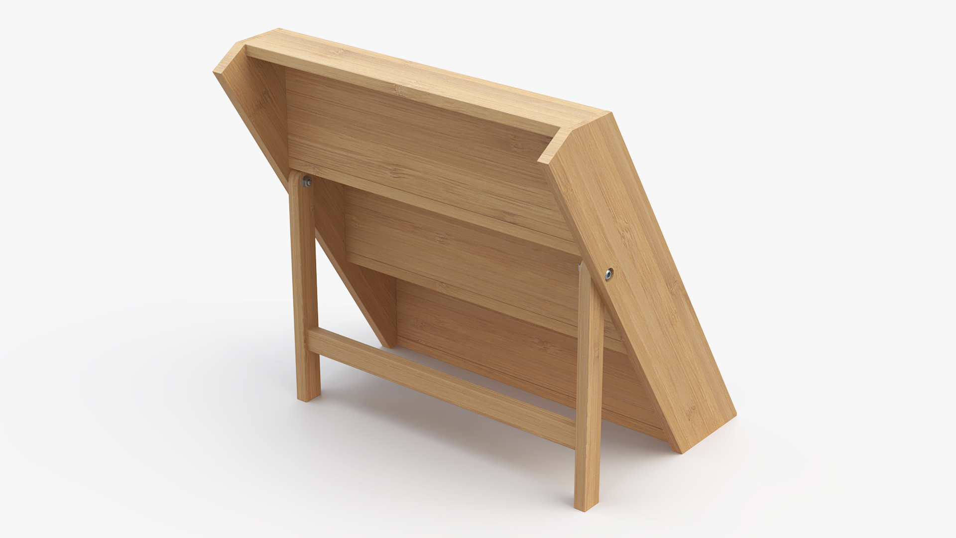 3D Tabletop Wooden Shelf