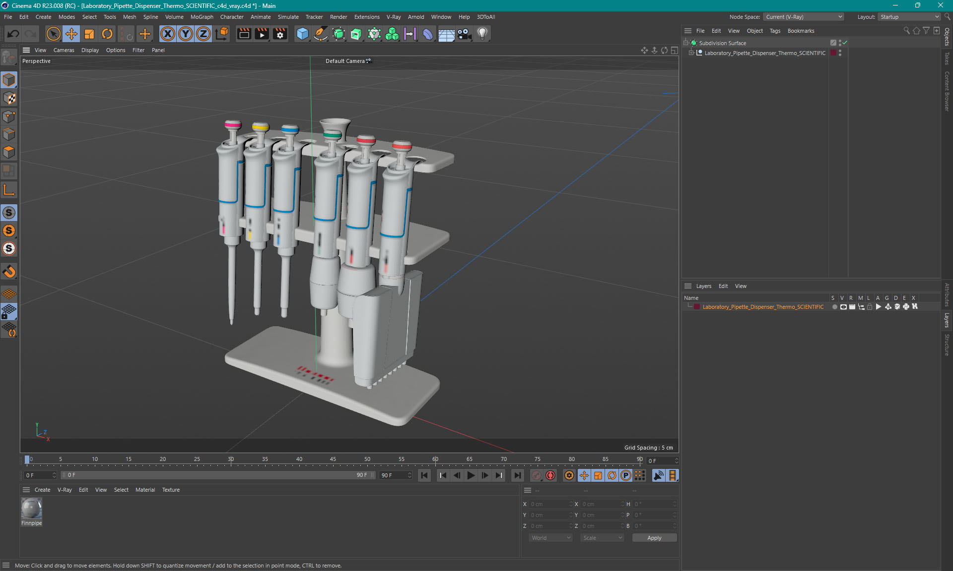 3D Laboratory Pipette Dispenser Thermo SCIENTIFIC