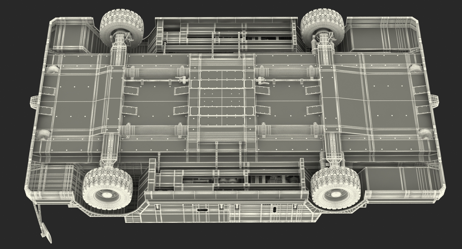 Container Pallet Transporter Pulsar 7 Rigged 3D model