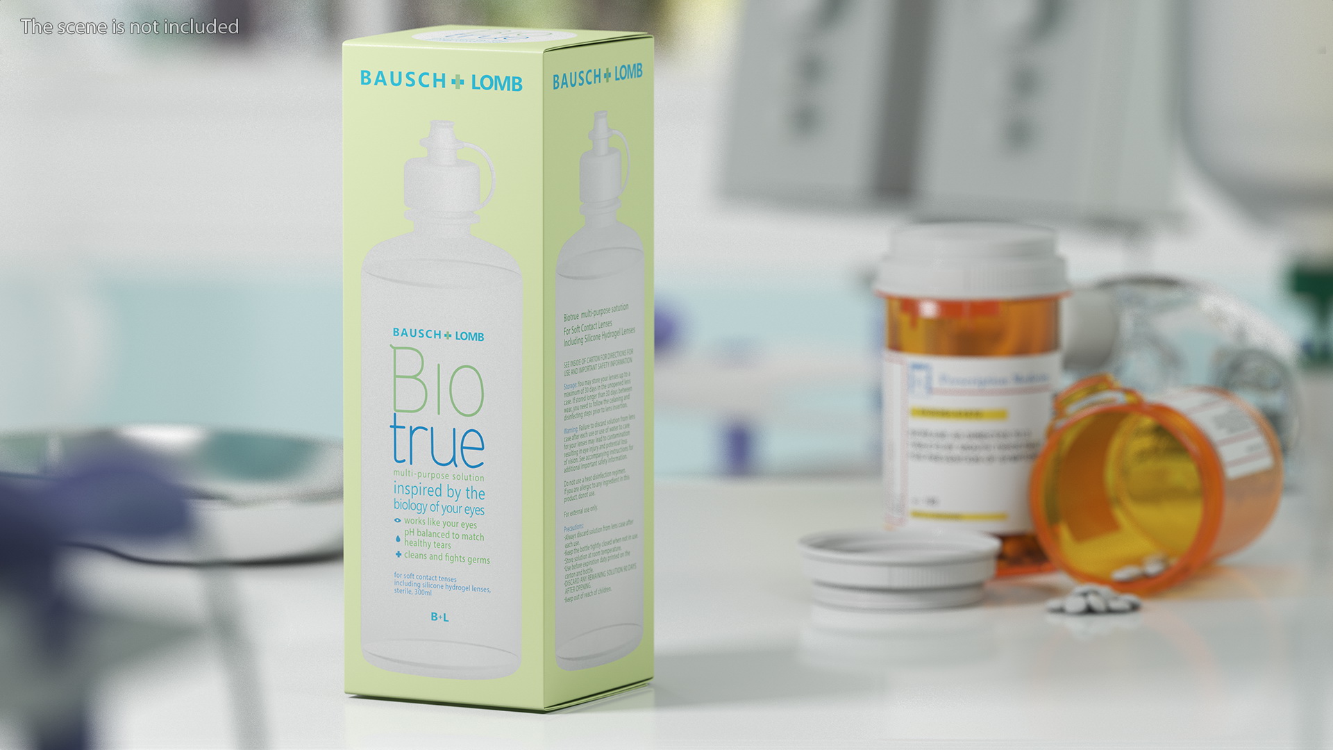 Contact Lens Fluid Packaging Bio True 3D