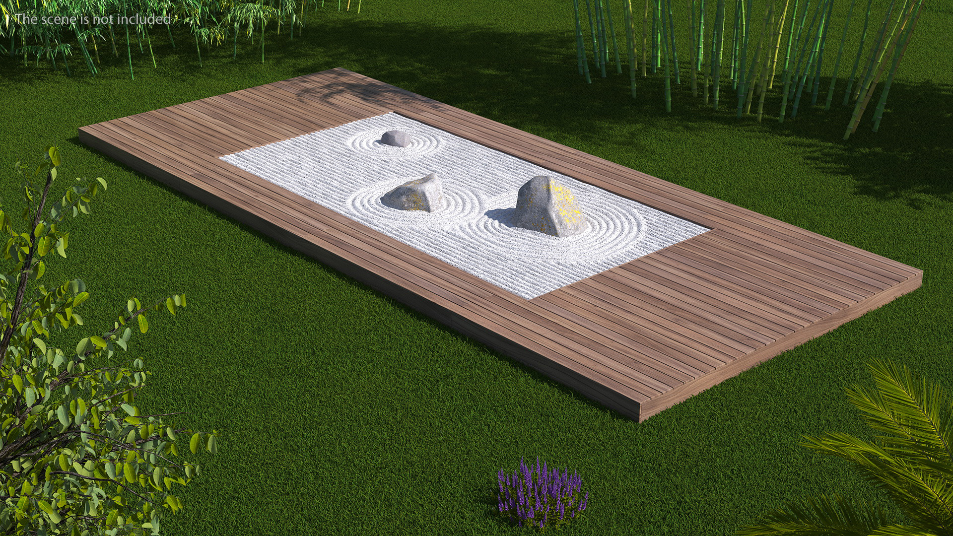 3D model Zen Rock Garden