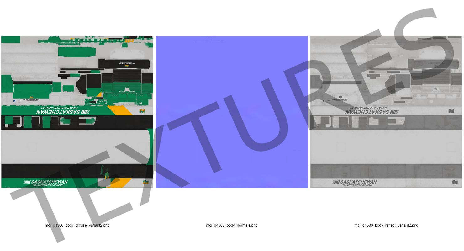 Intercity Bus MCI 102DL3 3D model