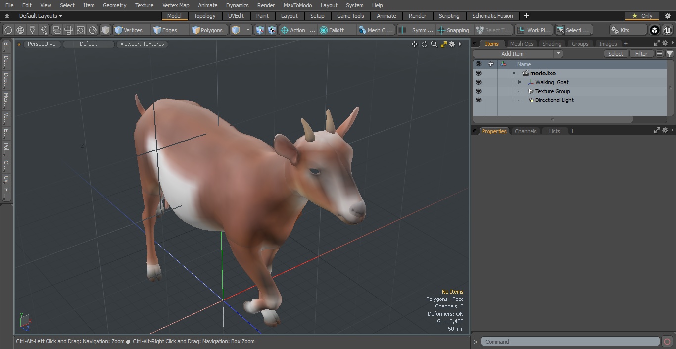 Walking Goat 3D