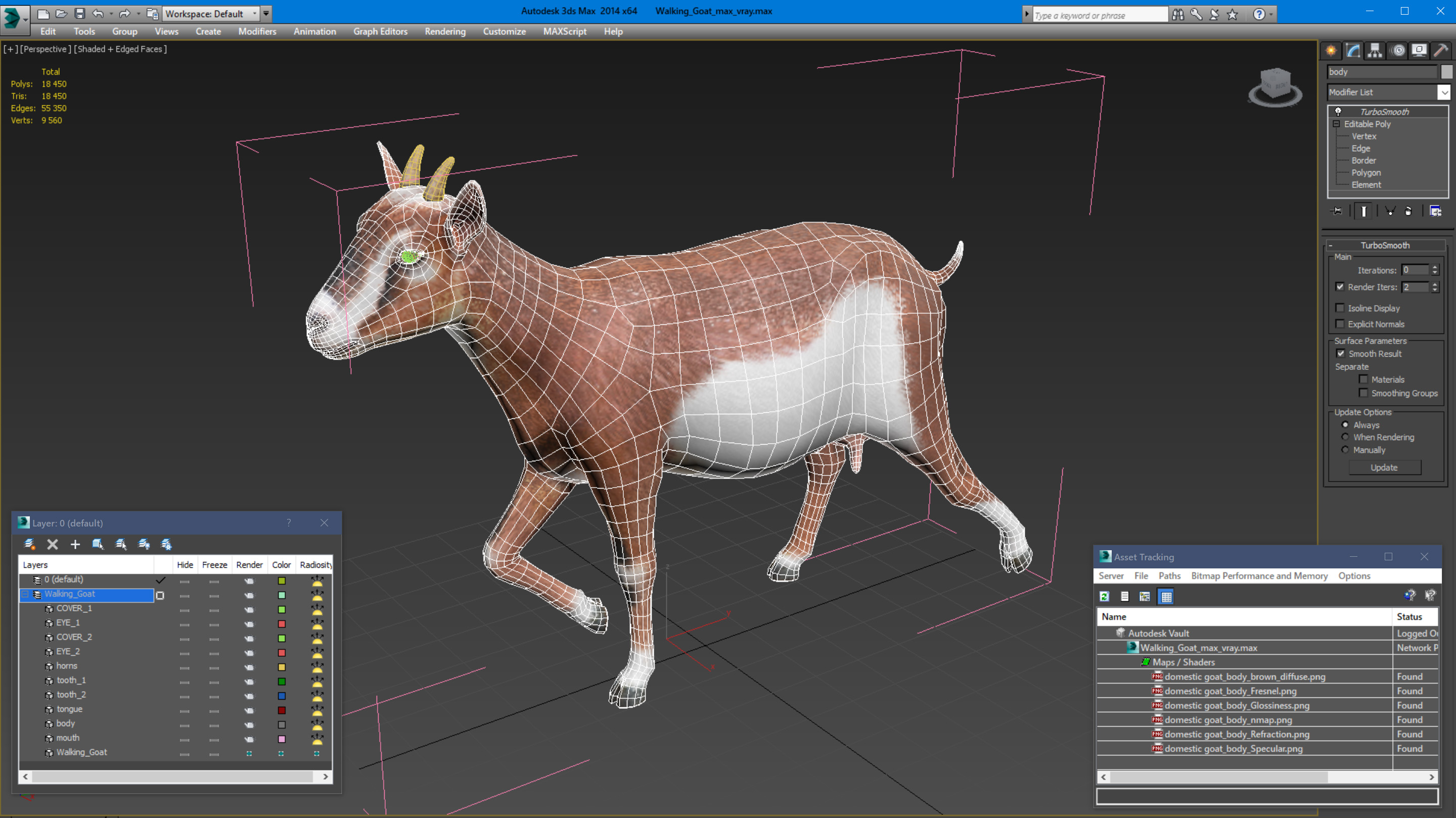 Walking Goat 3D