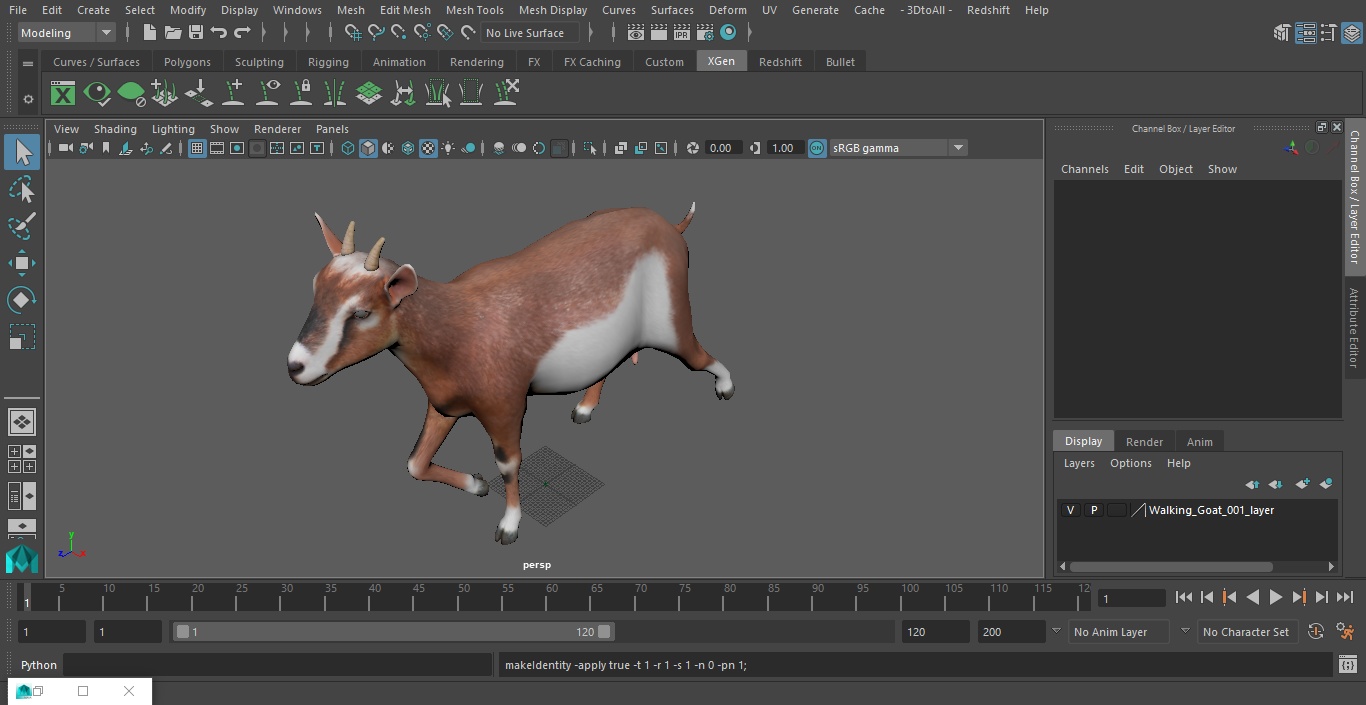 Walking Goat 3D