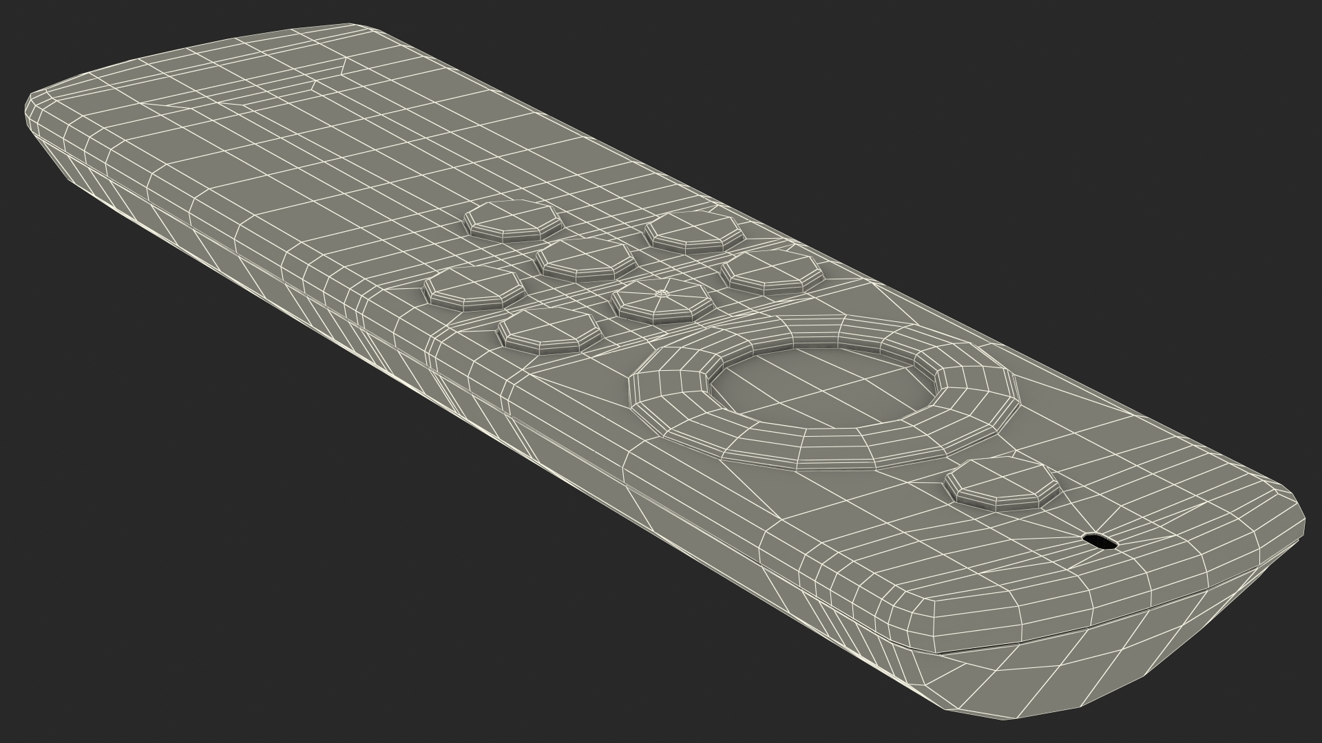 3D model Amazon Alexa Voice Remote Lite