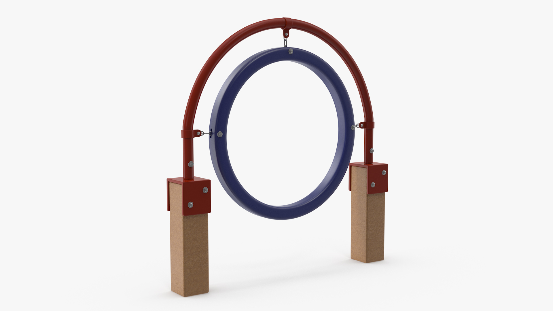 3D Red Hanging Ring for Dog Training Park model