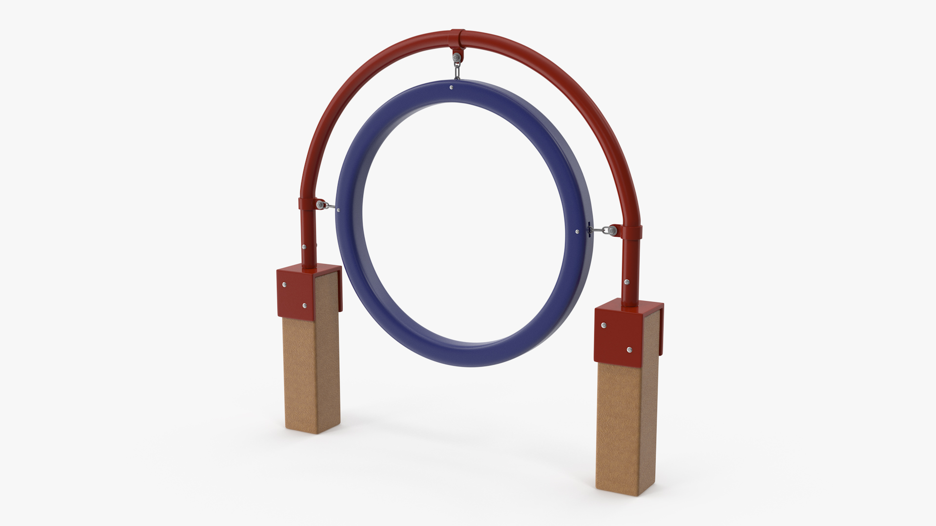 3D Red Hanging Ring for Dog Training Park model