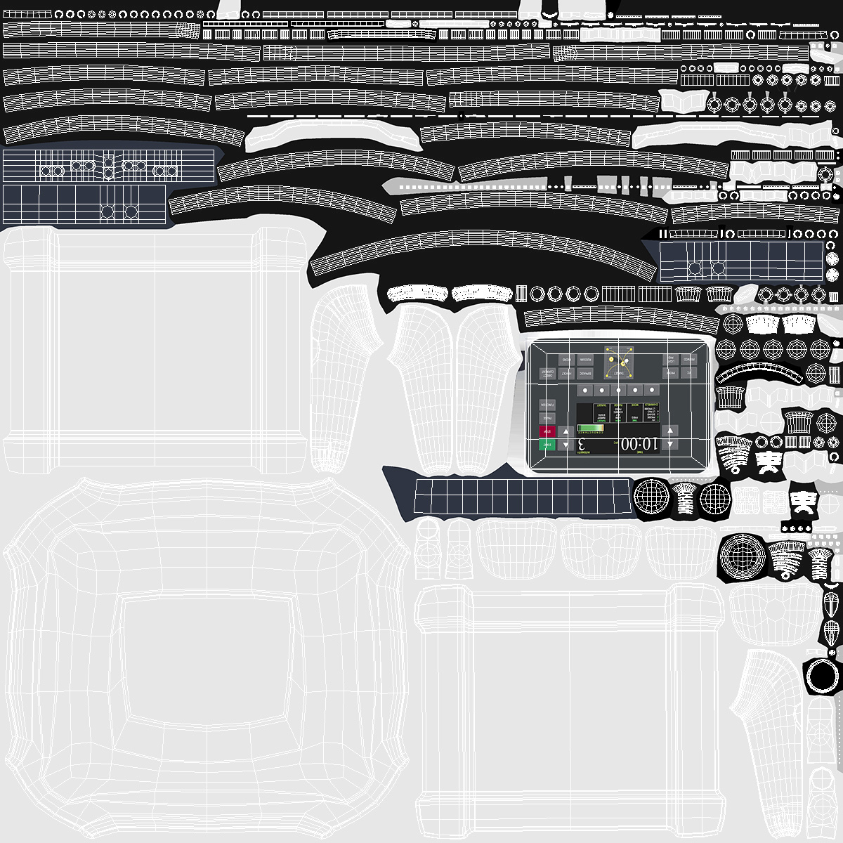 3D Ultrasound Therapy Unit model