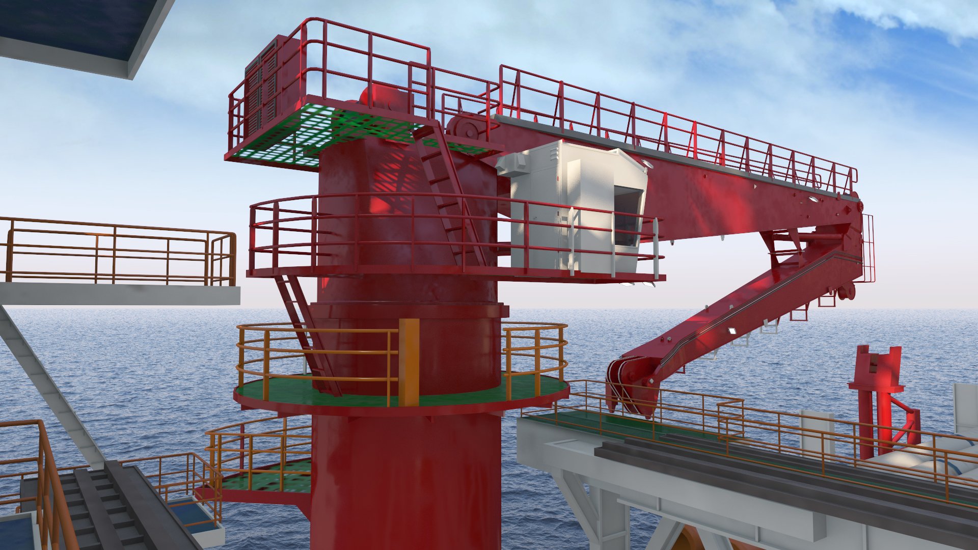 Drillship 3D model