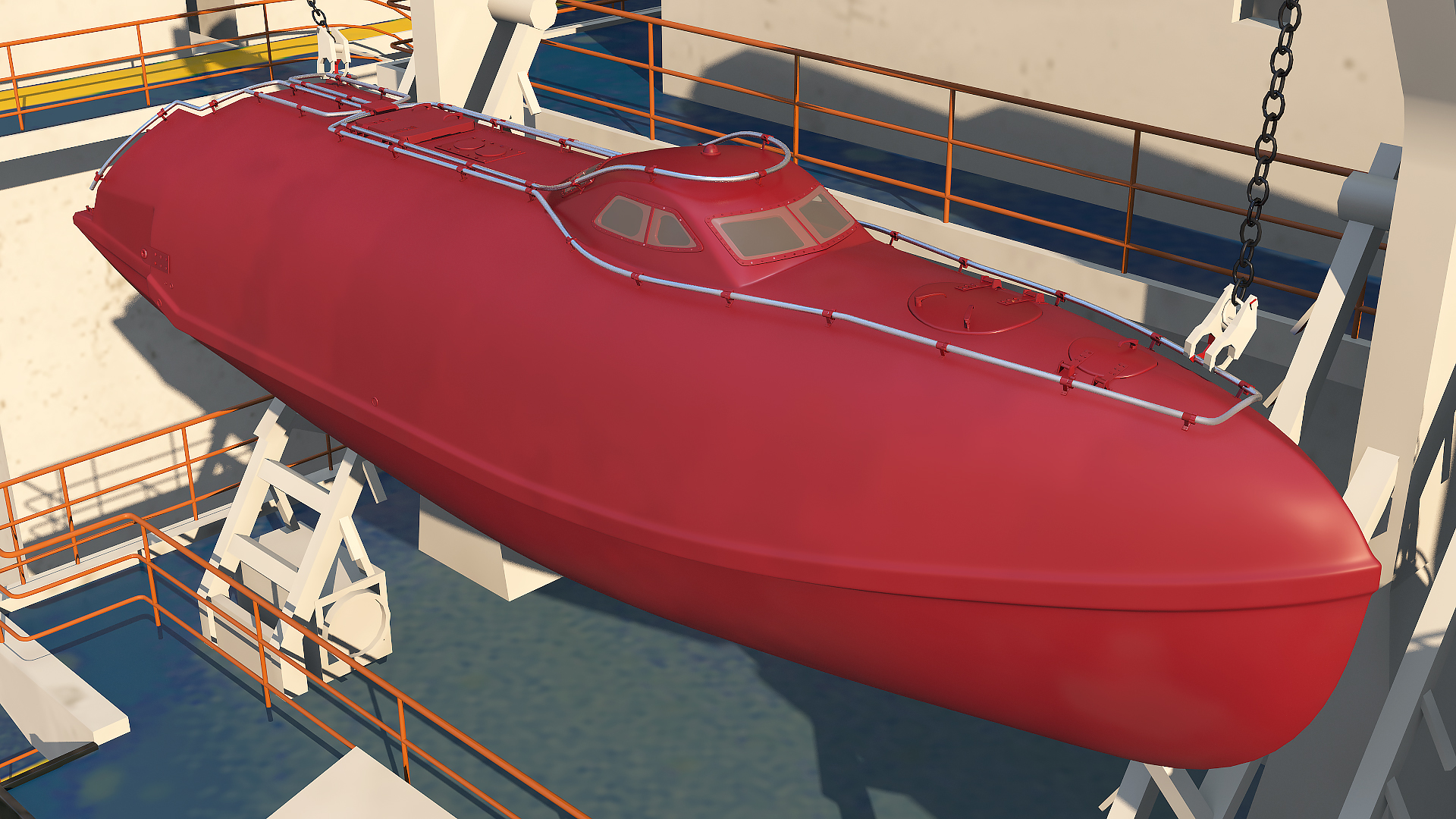 Drillship 3D model