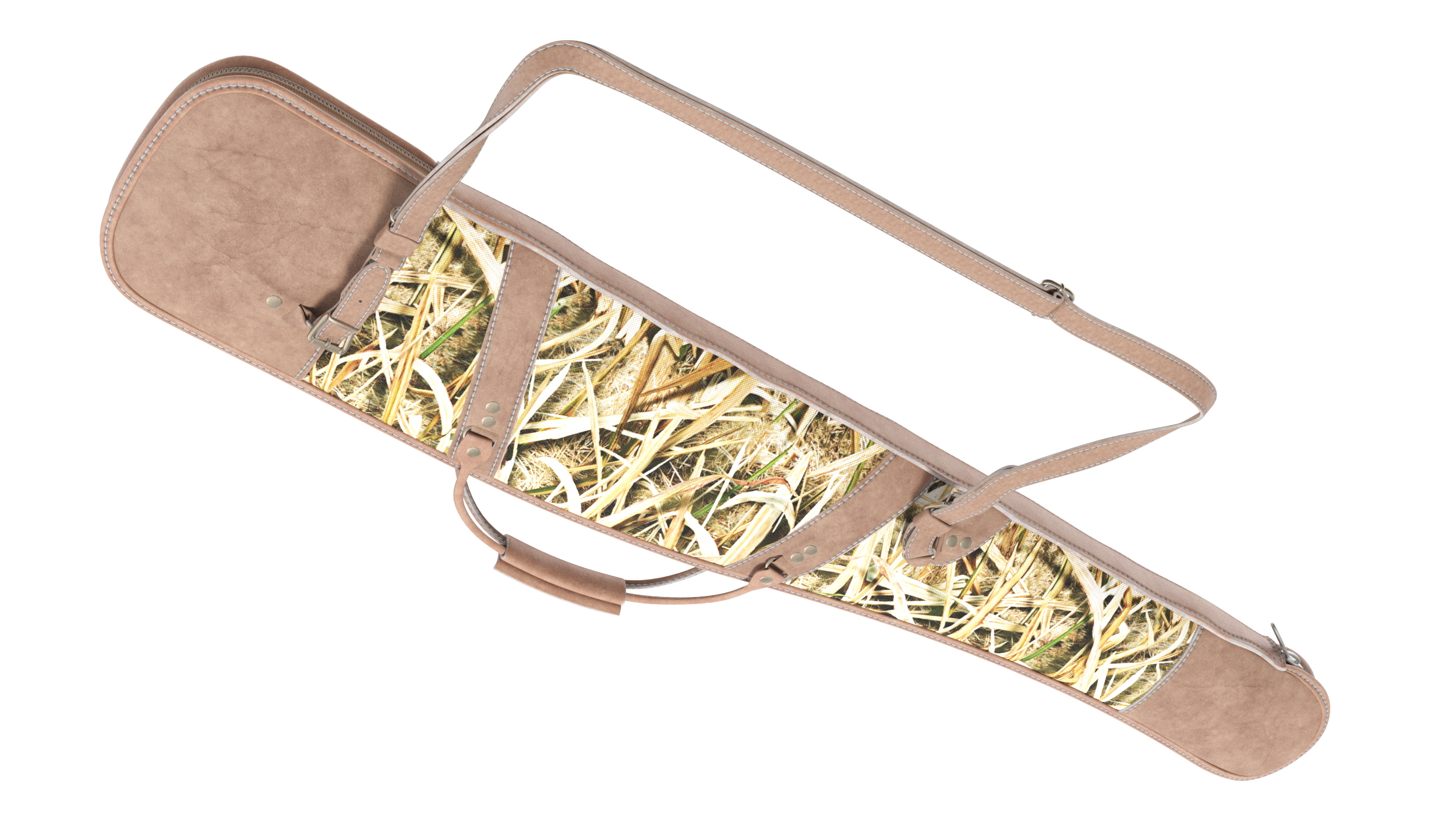 3D model Hunter Gun Case Beige and Camo