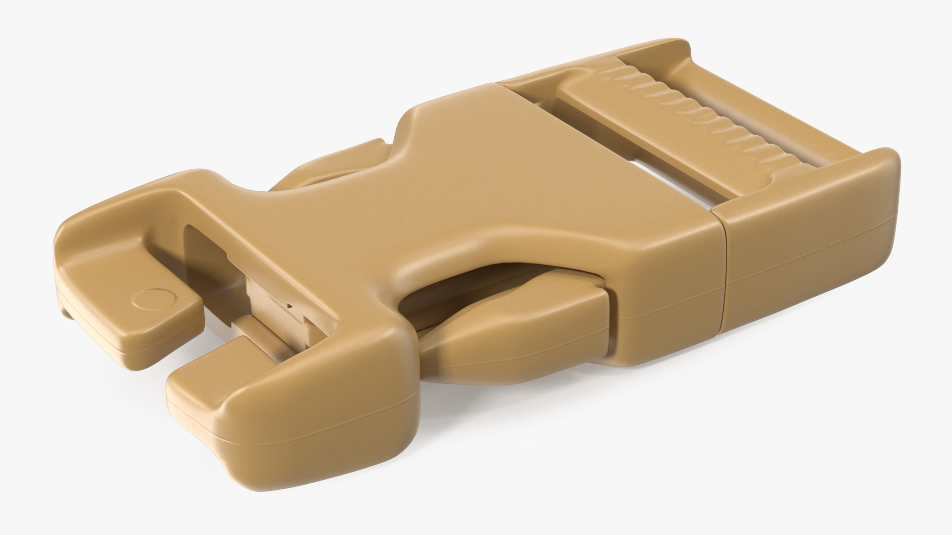 3D Quick Release Plastic Buckle model