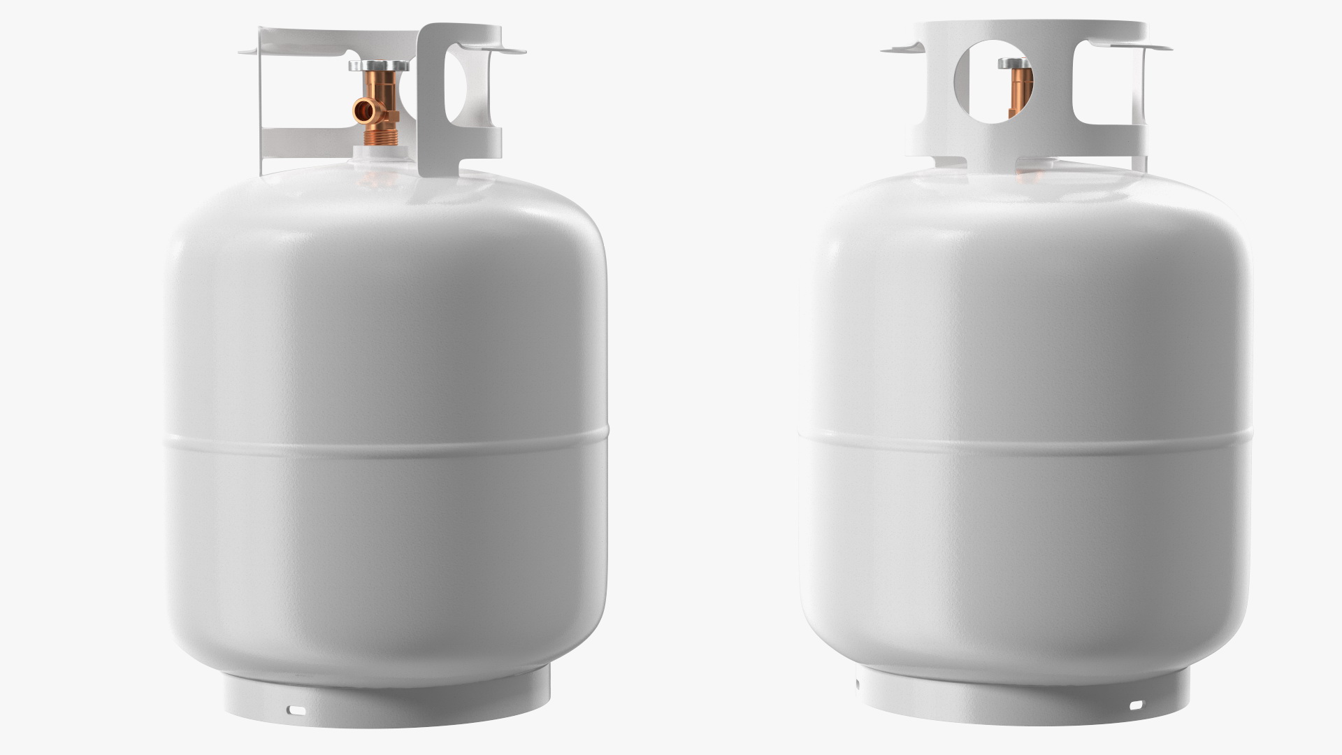 3D Small Gas Cylinder model