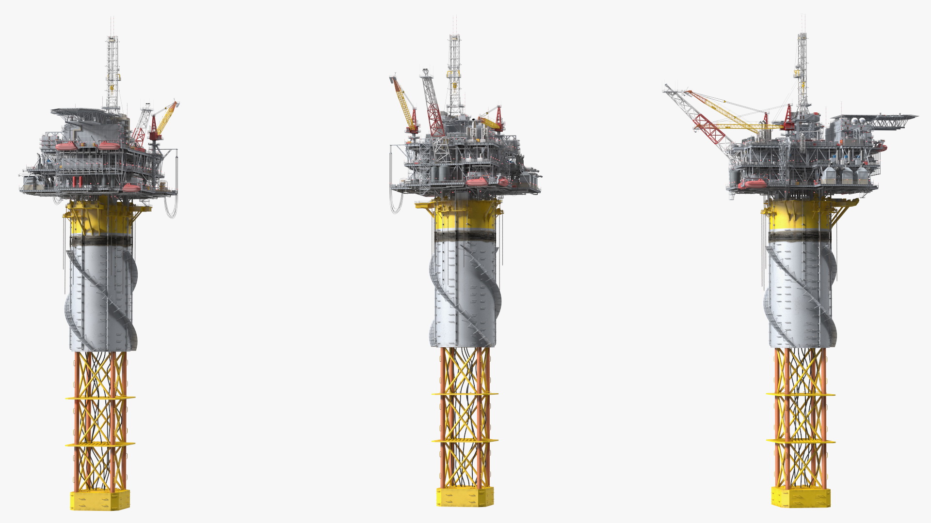 3D Shell Perdido Oil Platform