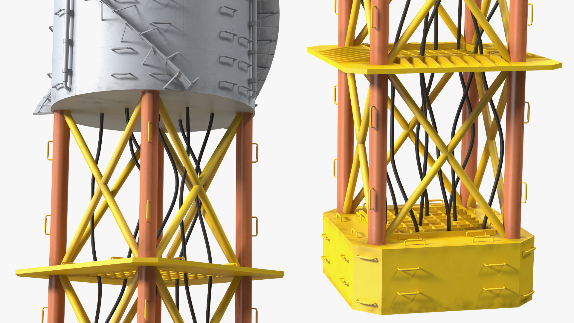 3D Shell Perdido Oil Platform