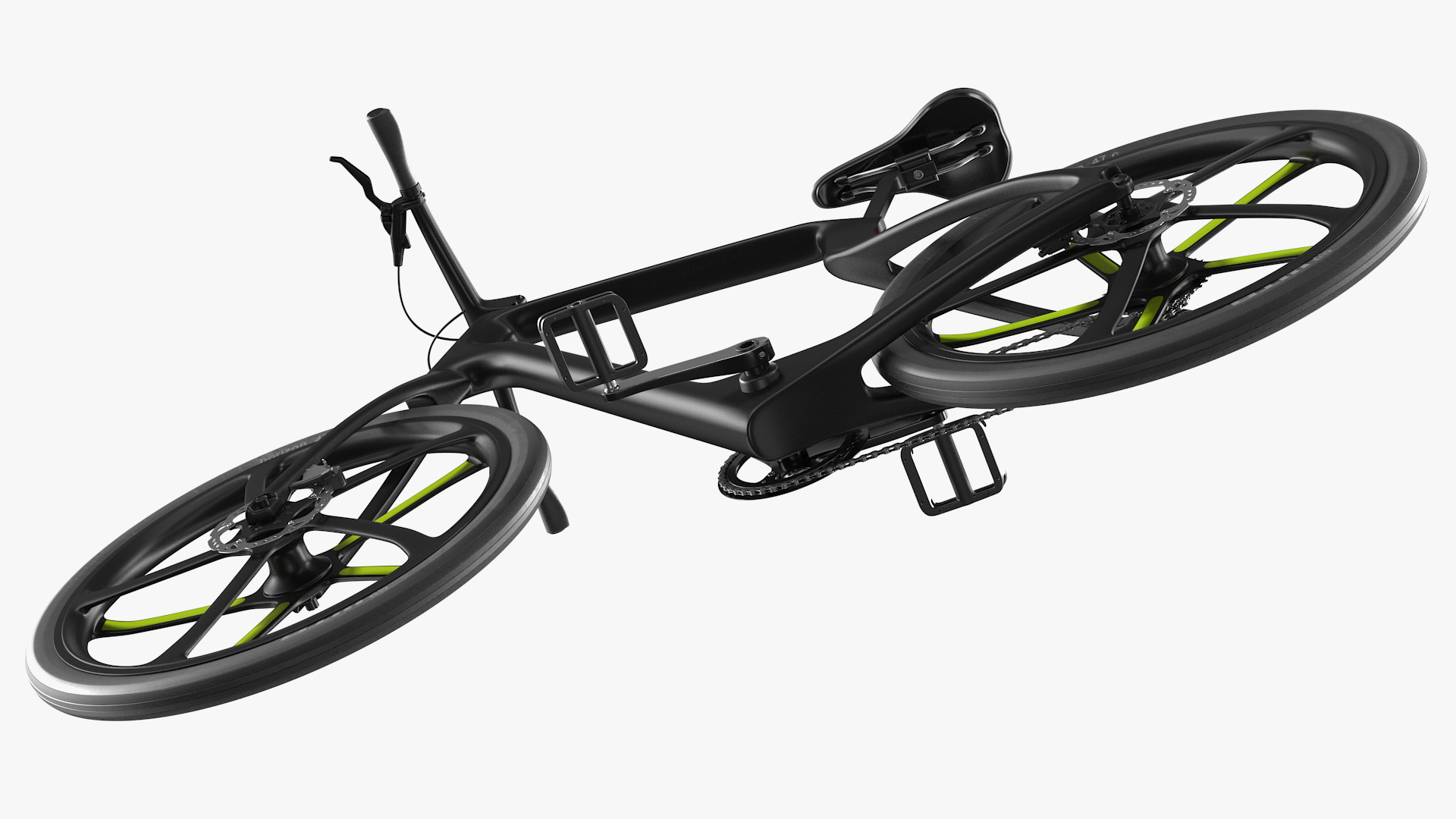 Superstrata E Carbon Electric Bicycle 3D