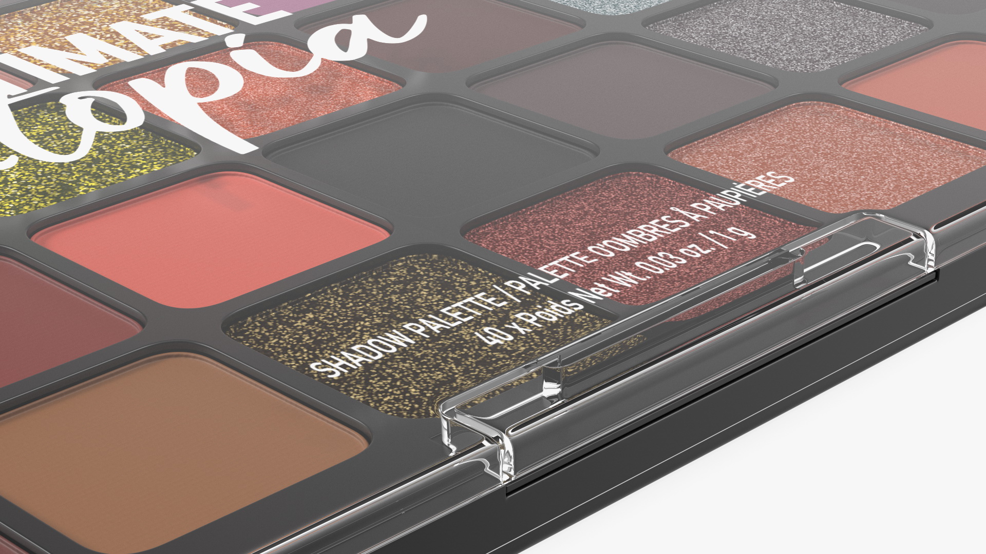 NYX Ultimate Utopia Shadow Palette 3D model