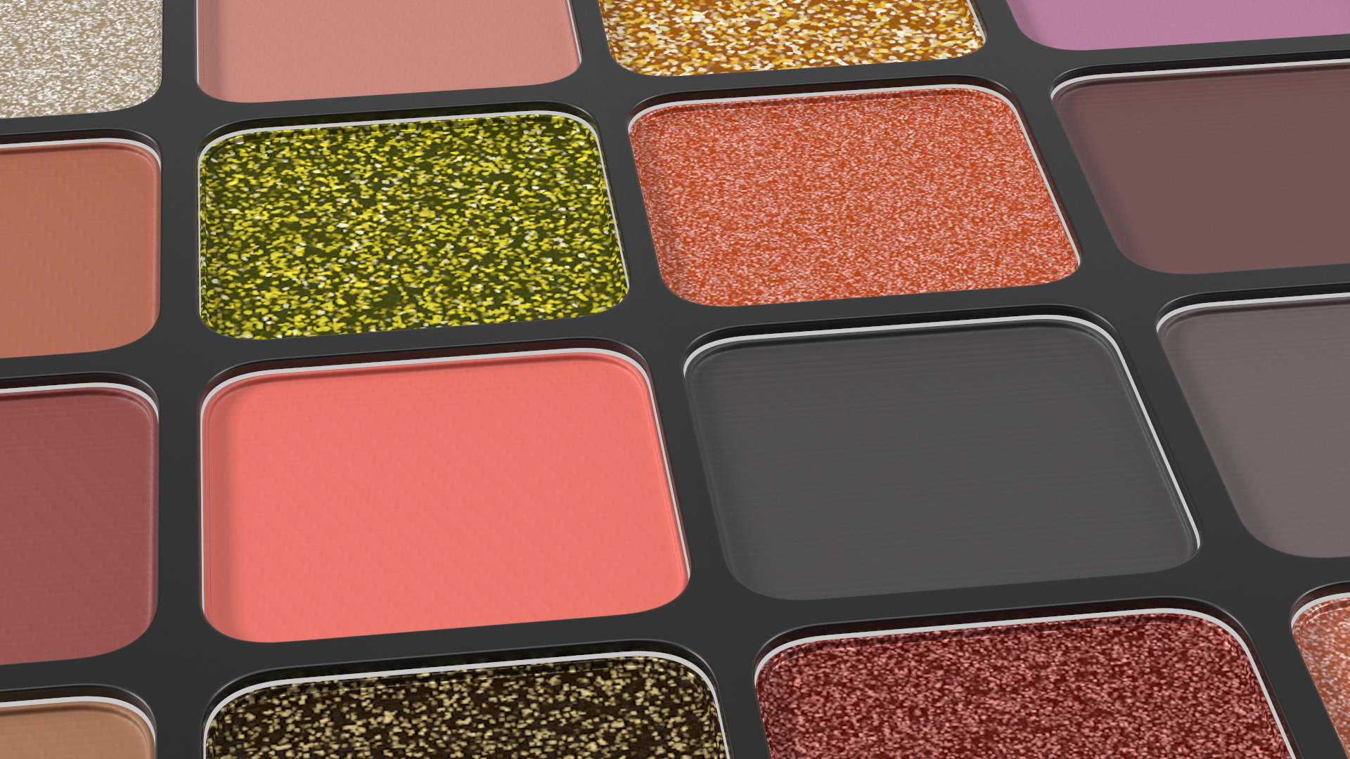 NYX Ultimate Utopia Shadow Palette 3D model