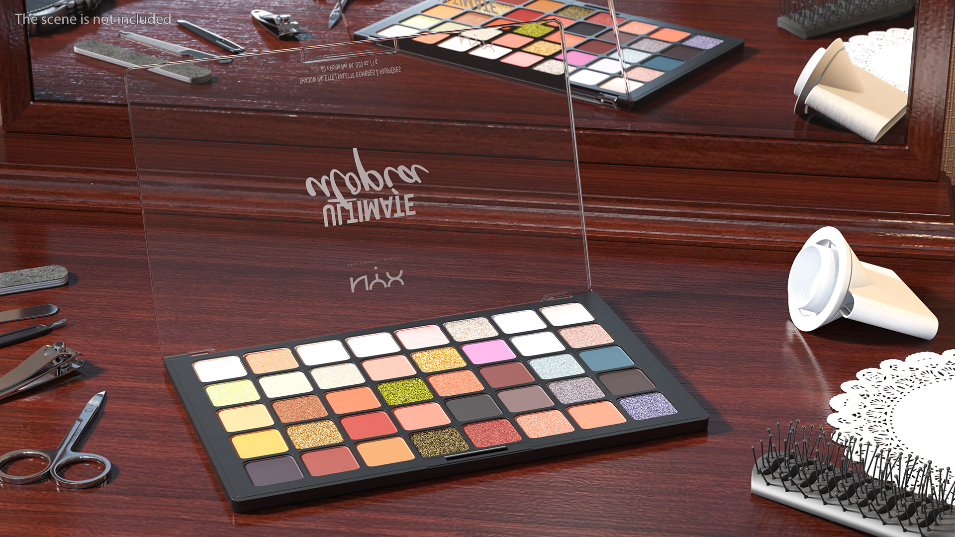 NYX Ultimate Utopia Shadow Palette 3D model