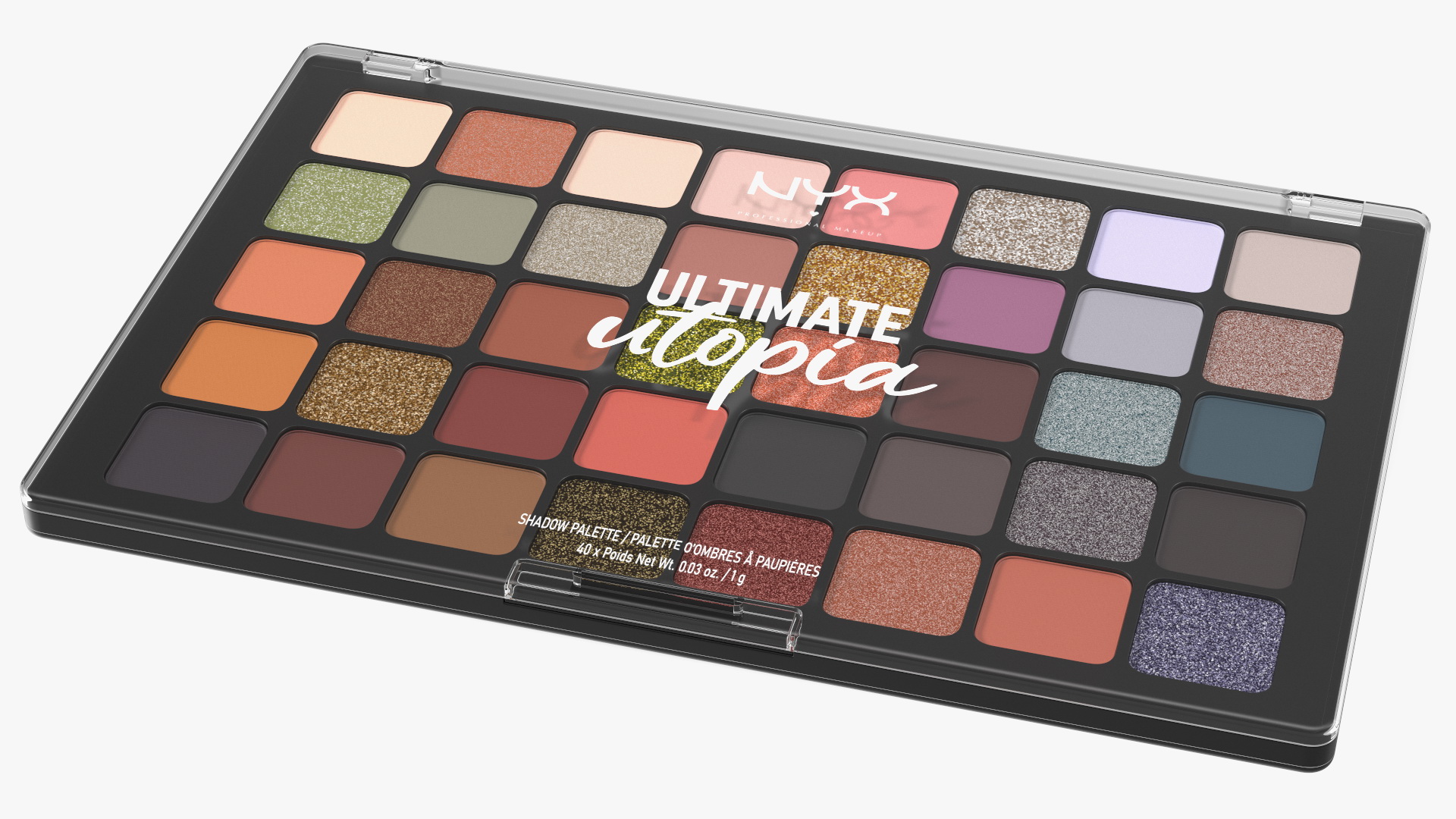 NYX Ultimate Utopia Shadow Palette 3D model