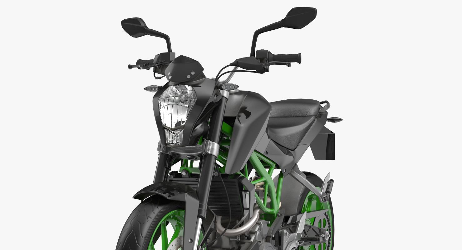 Generic Sport Motorcycle 3D model