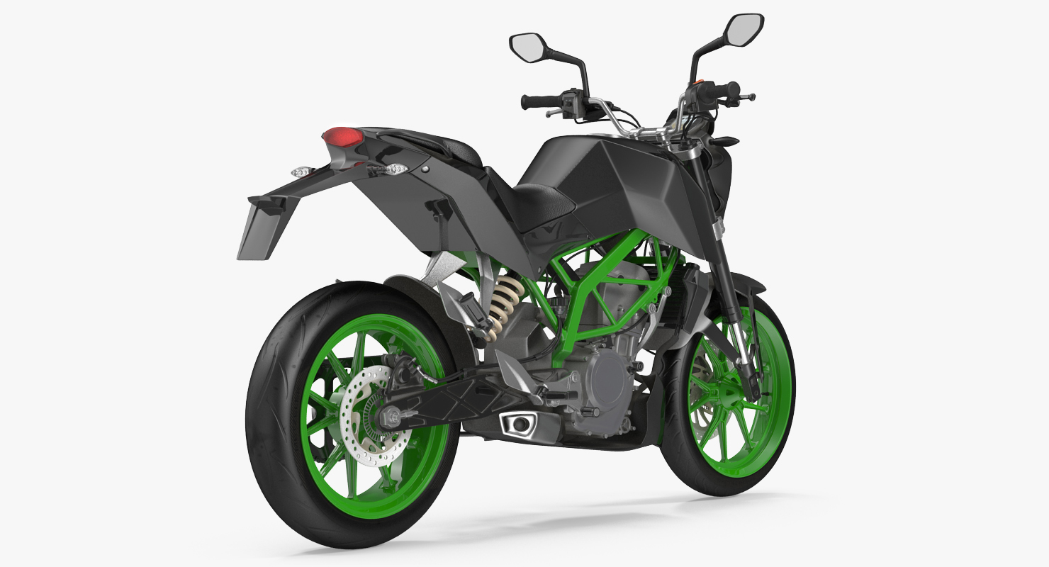 Generic Sport Motorcycle 3D model