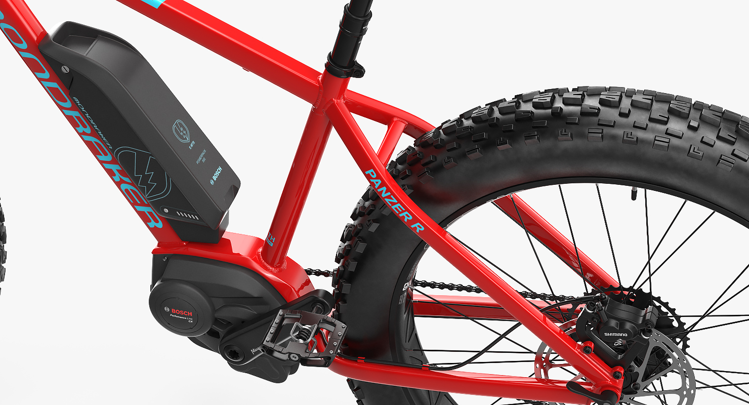 3D Electric Fat Bike Mondraker E-Panzer