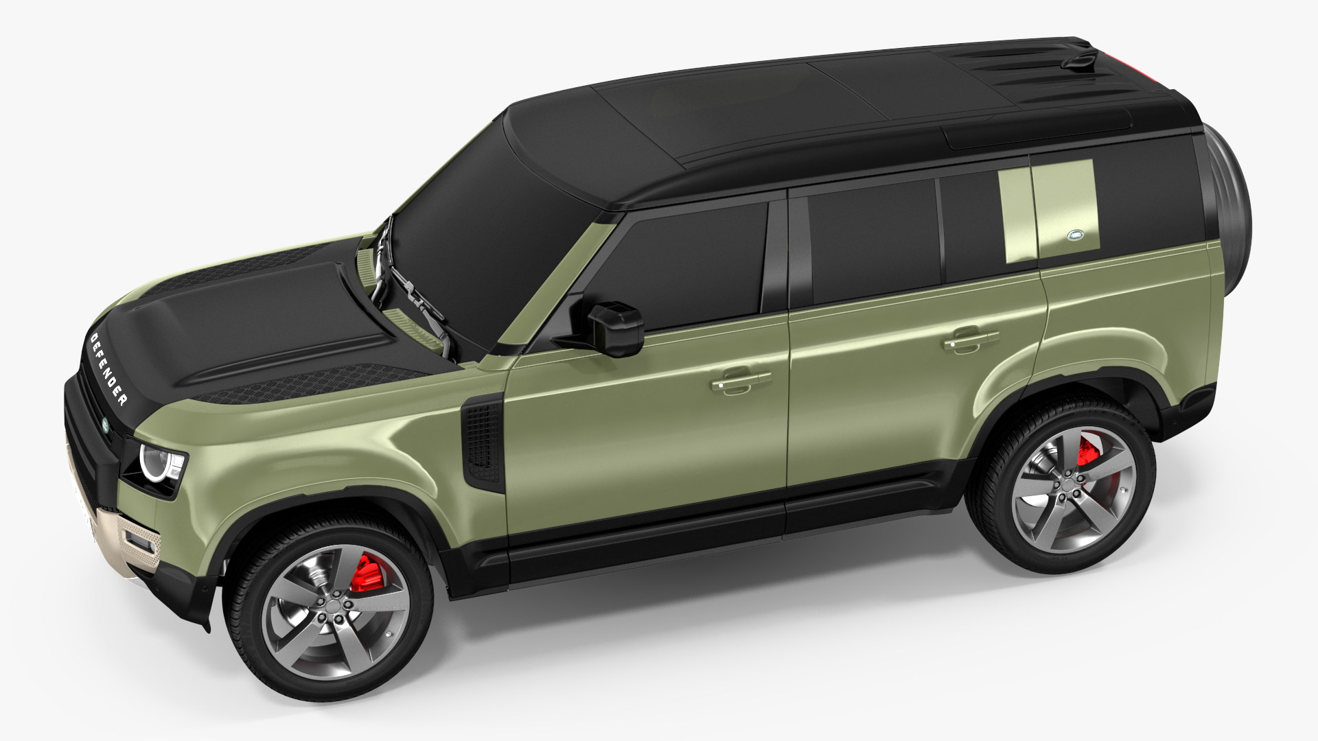 3D Land Rover Defender Country Pack Exterior Only