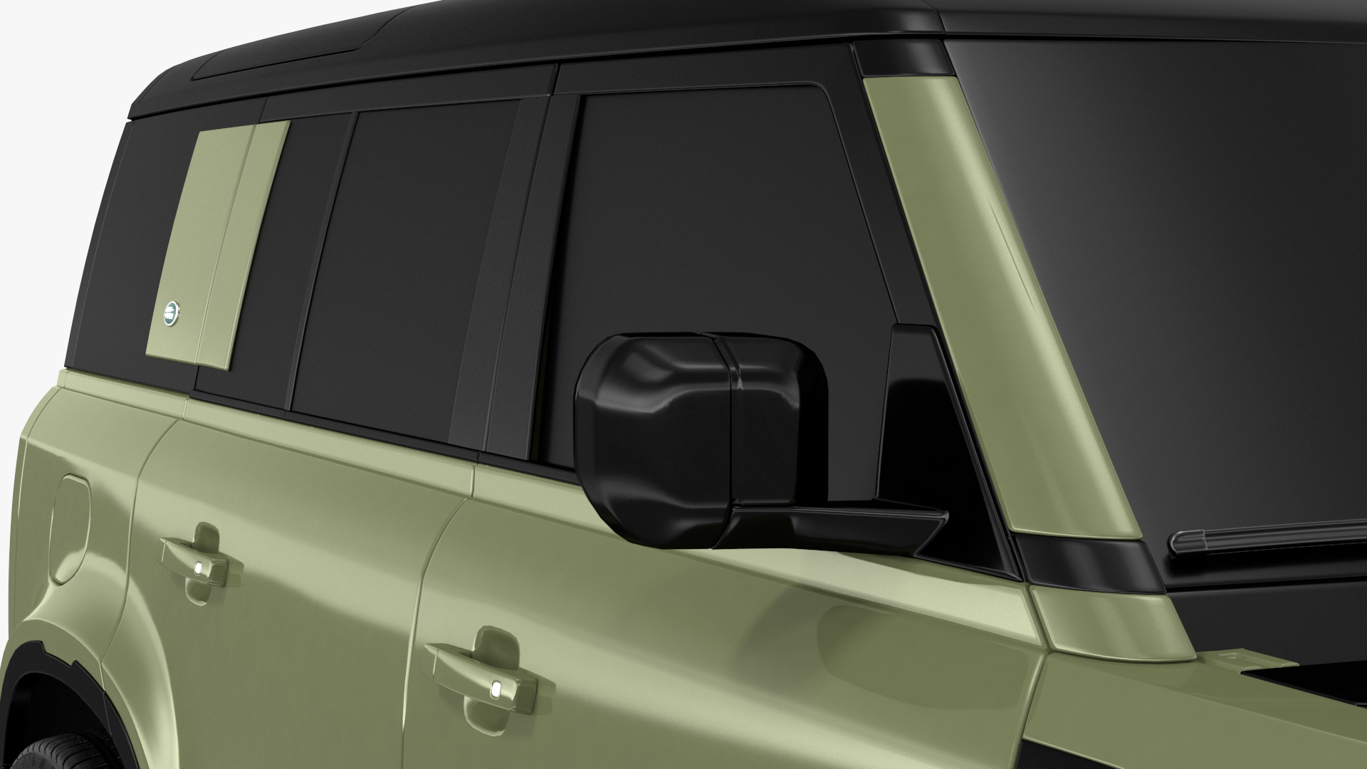 3D Land Rover Defender Country Pack Exterior Only