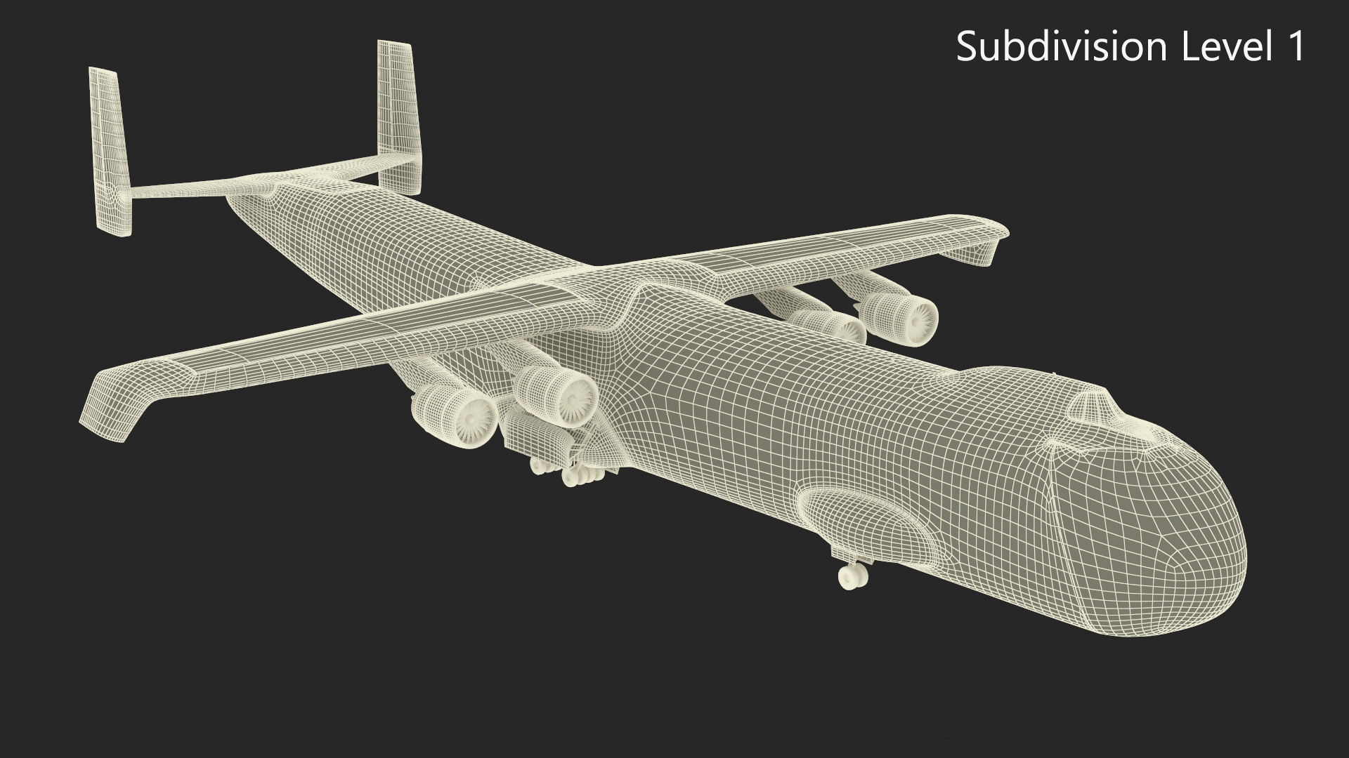 3D Radia Windrunner Cargo Airplane