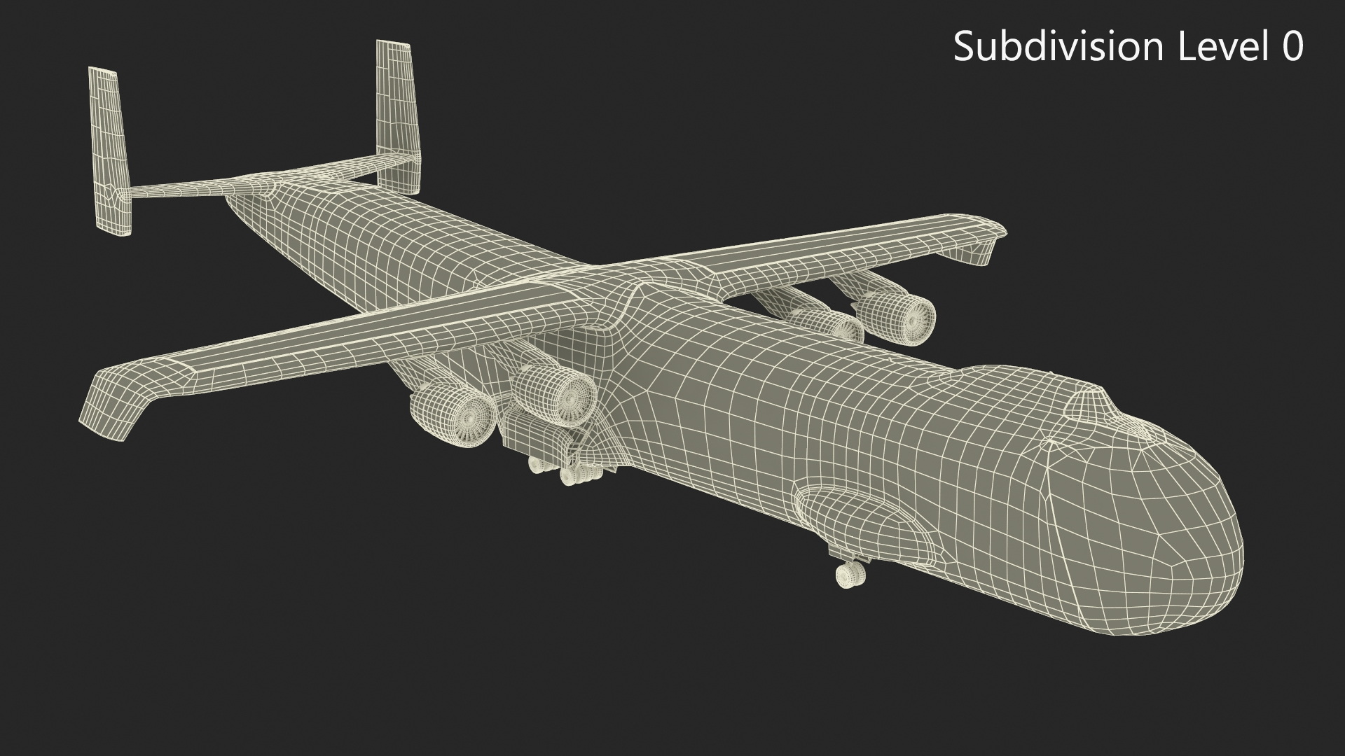 3D Radia Windrunner Cargo Airplane