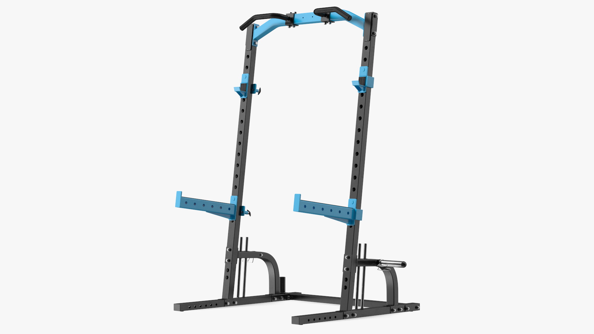 3D Gym Half Rack model