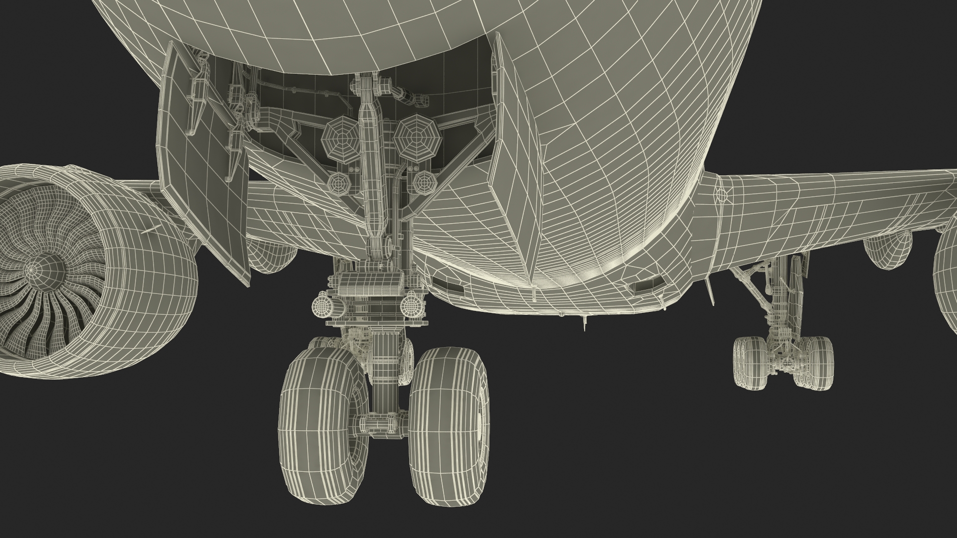 3D model Boeing 777-200 Passenger Aircraft Rigged