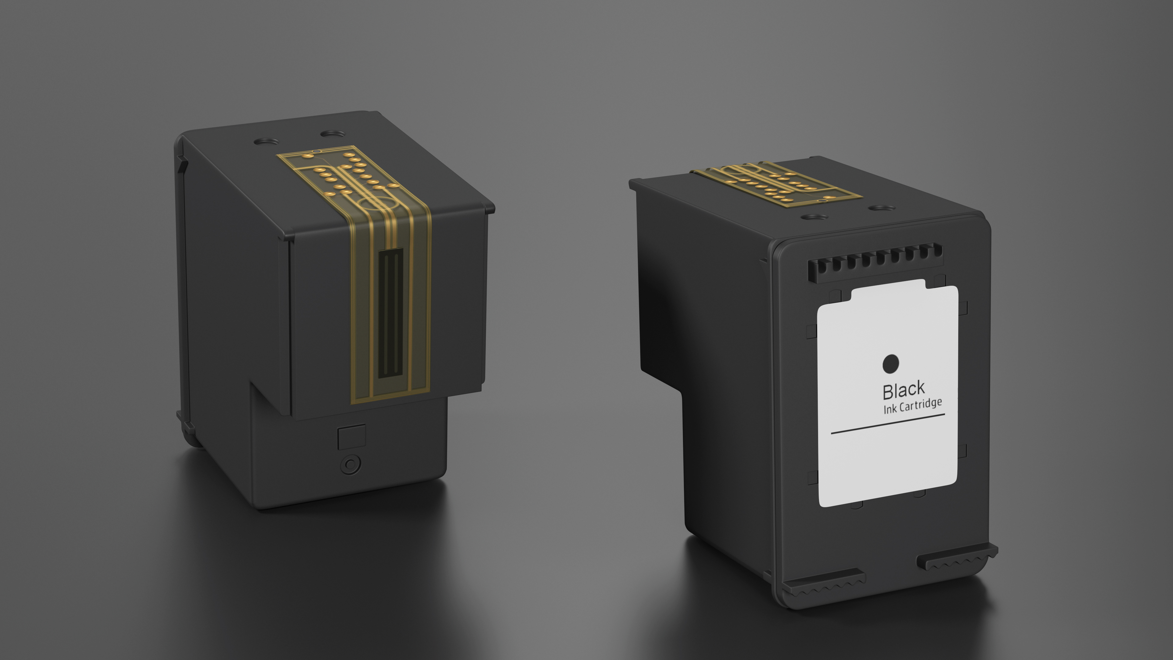 Ink Cartridge Black 3D model