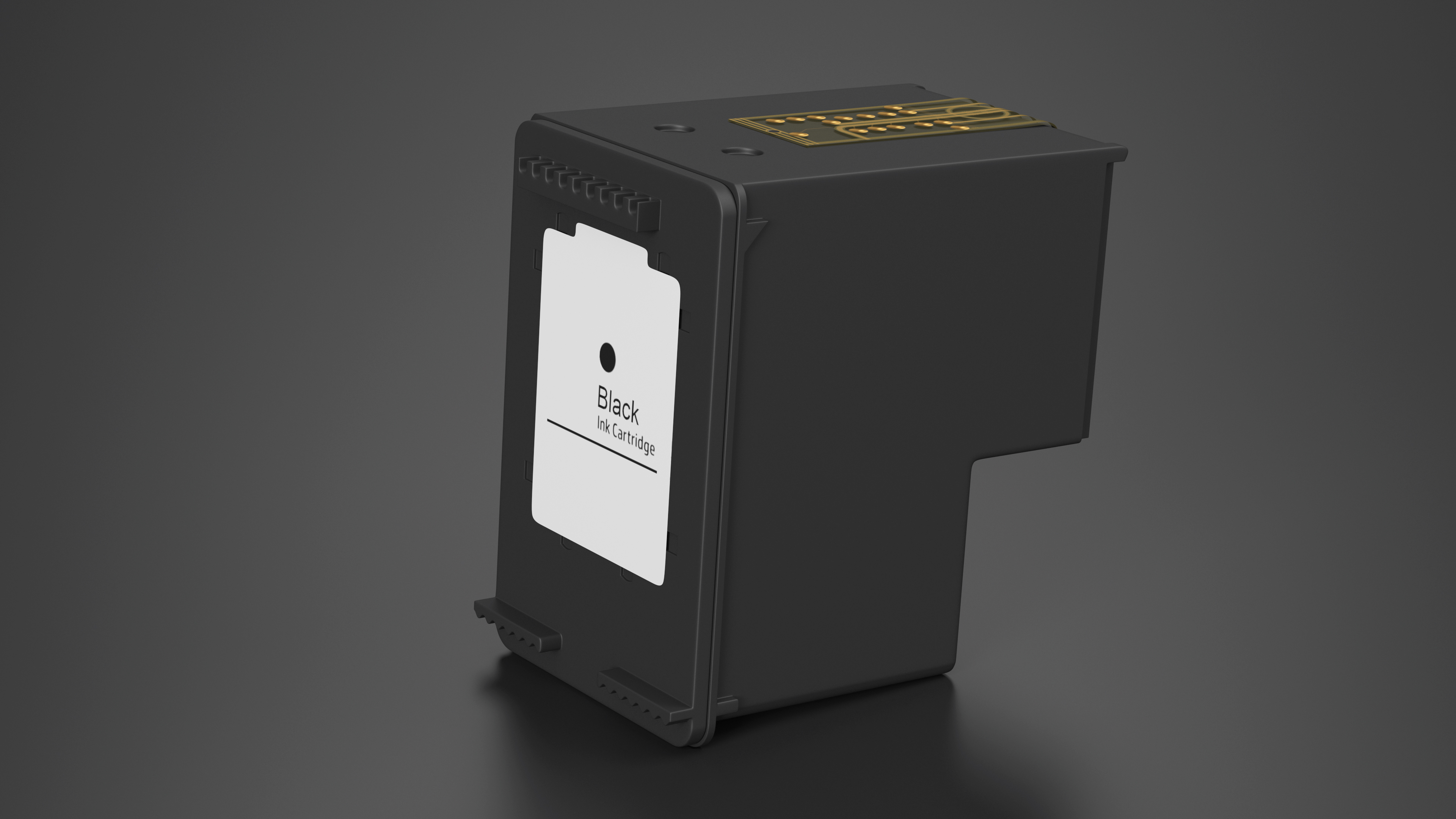 Ink Cartridge Black 3D model