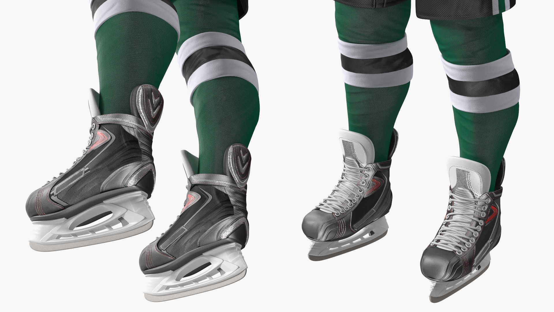 Ice Hockey Player Gear 3D