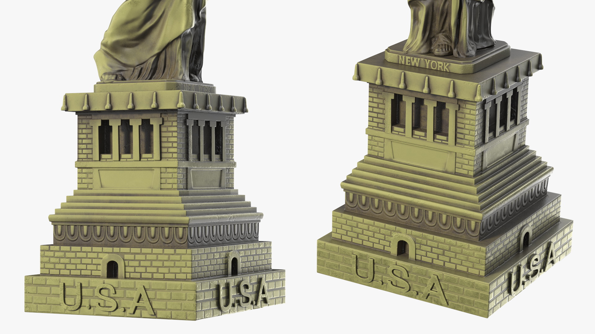 Statue of Liberty Replica Bronze 3D