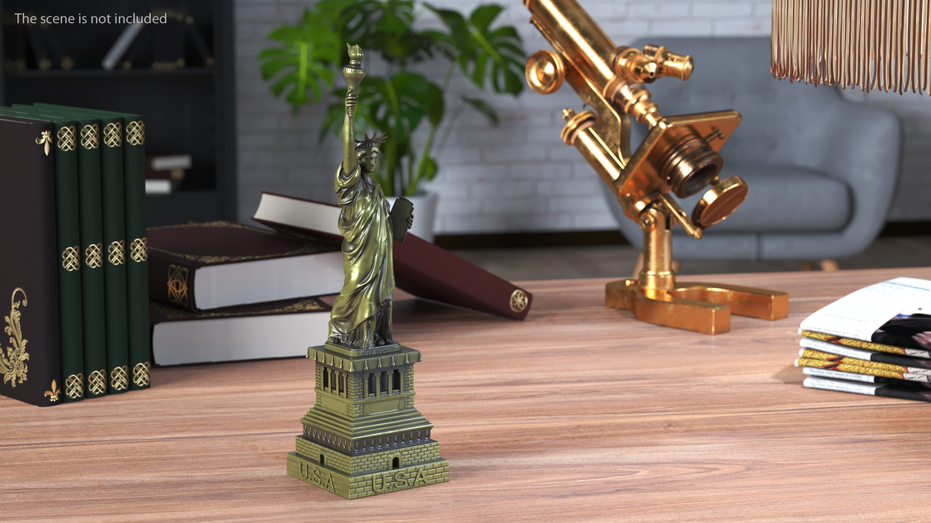 Statue of Liberty Replica Bronze 3D