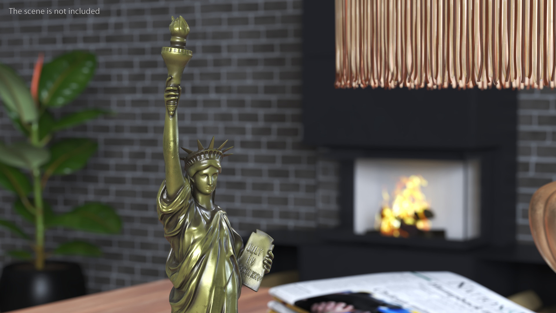 Statue of Liberty Replica Bronze 3D