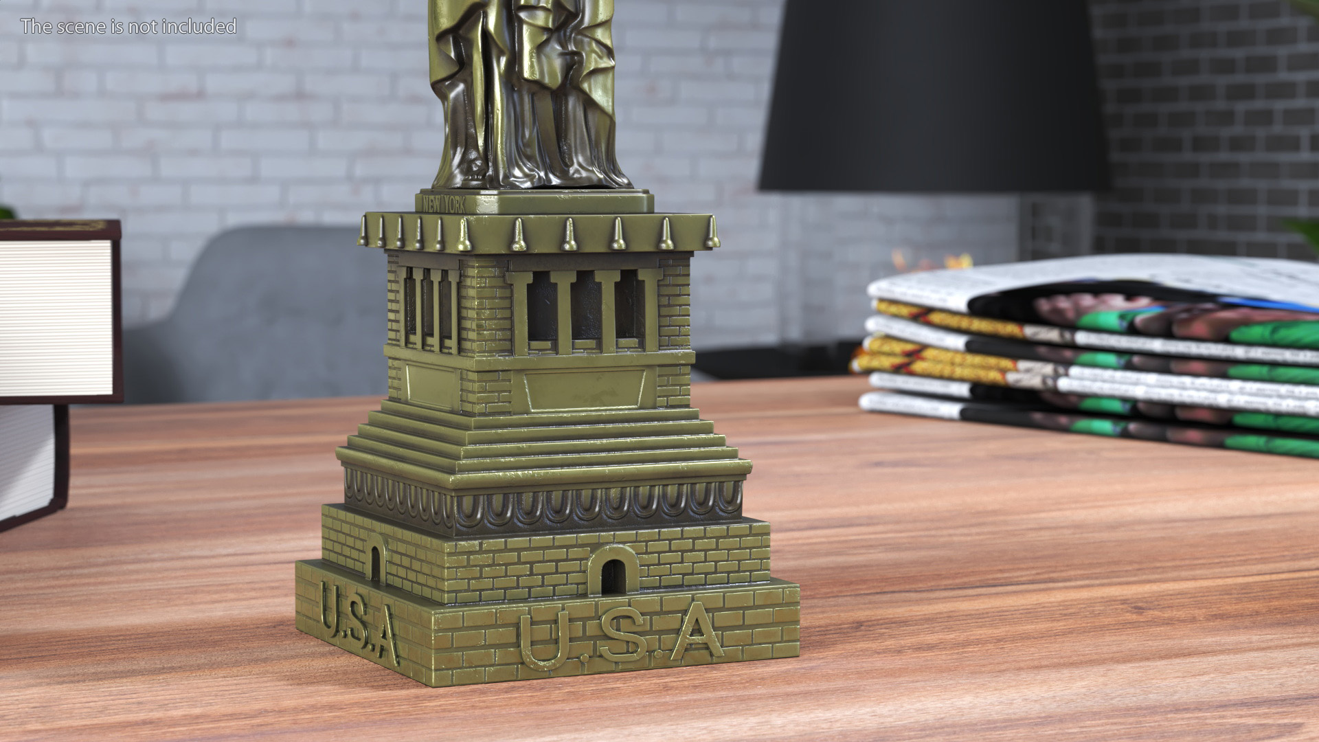 Statue of Liberty Replica Bronze 3D