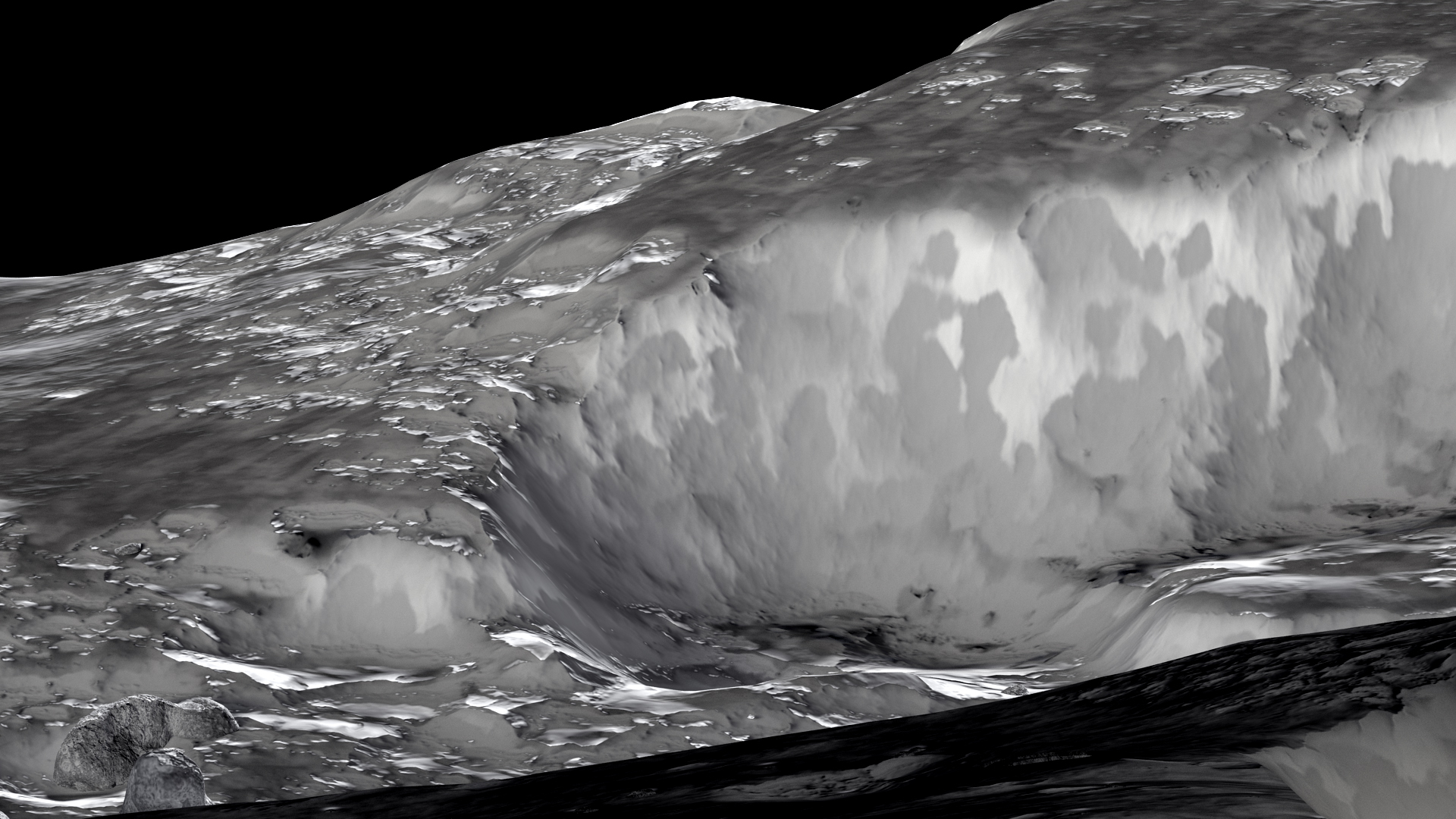 Moon Surface 3D