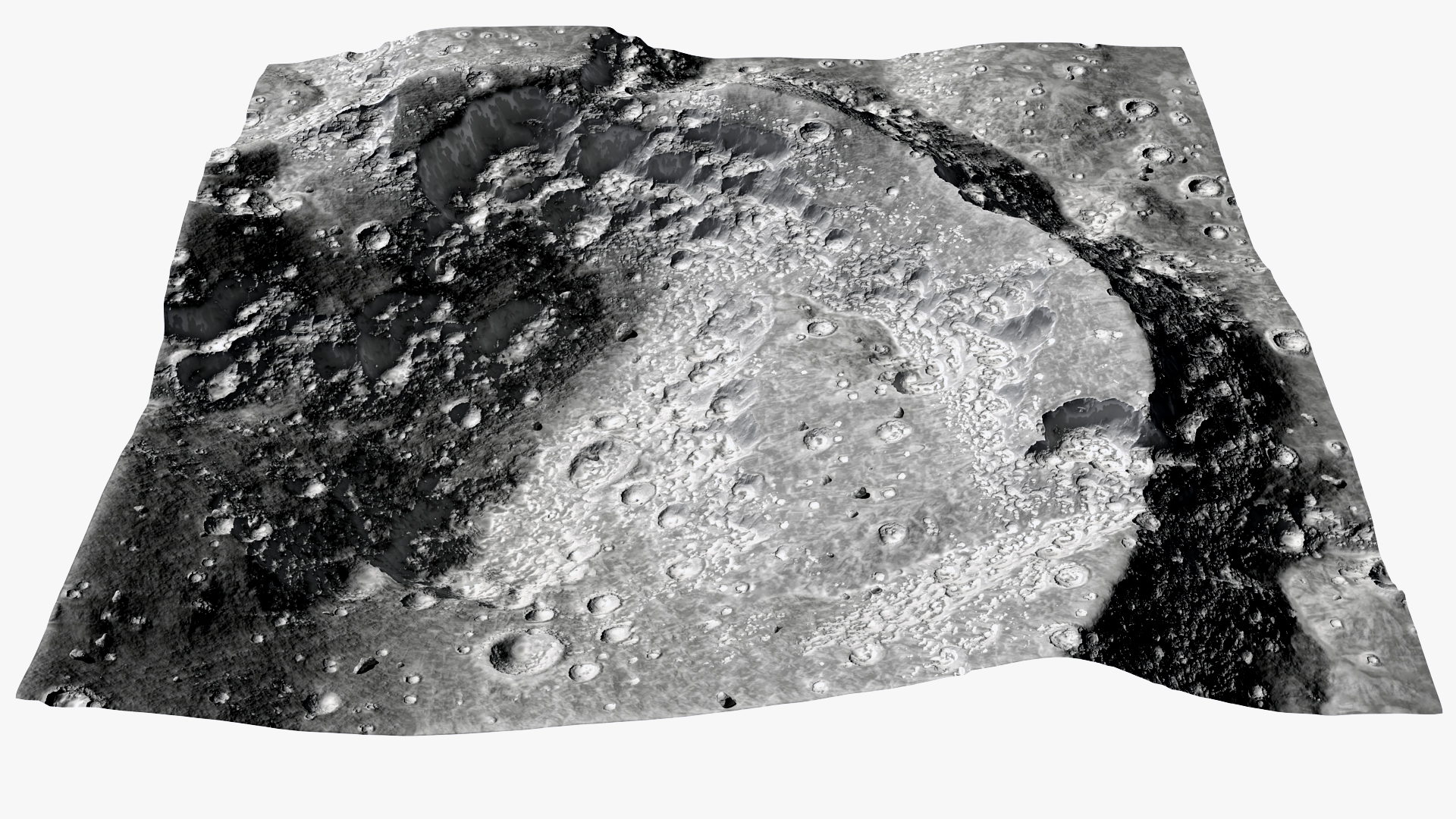 Moon Surface 3D