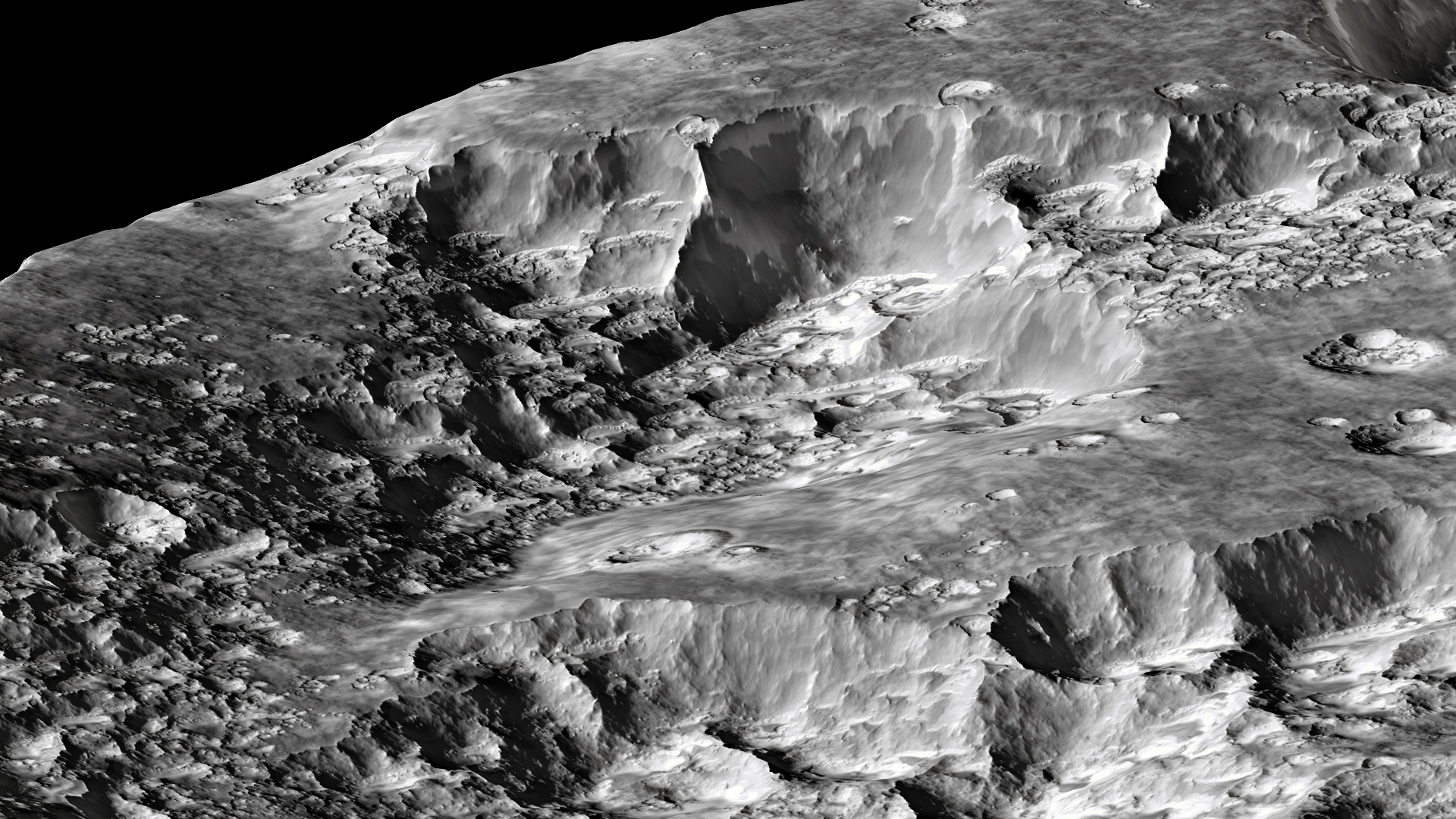 Moon Surface 3D