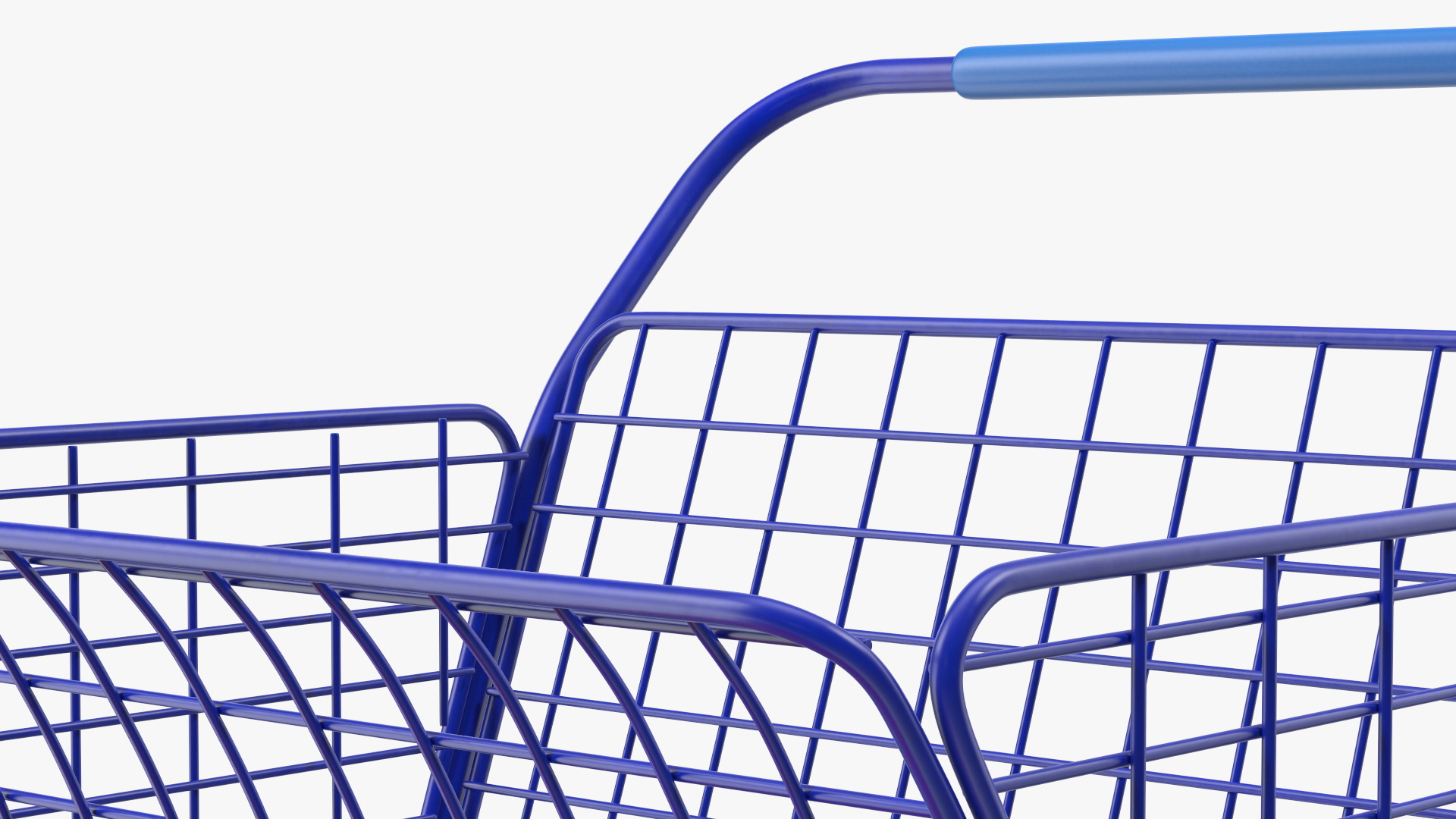 3D Supermarket Toy Car Shopping Cart model