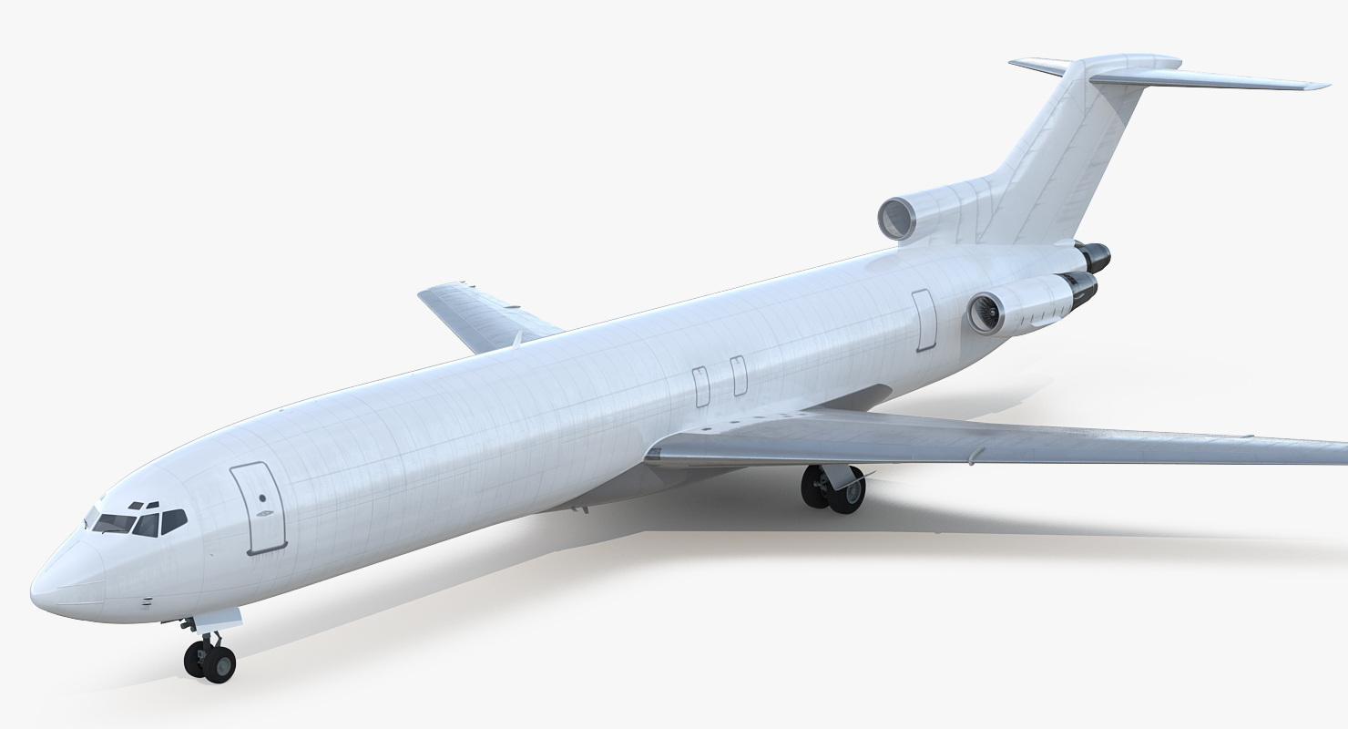 3D Boeing 727 200F Generic model