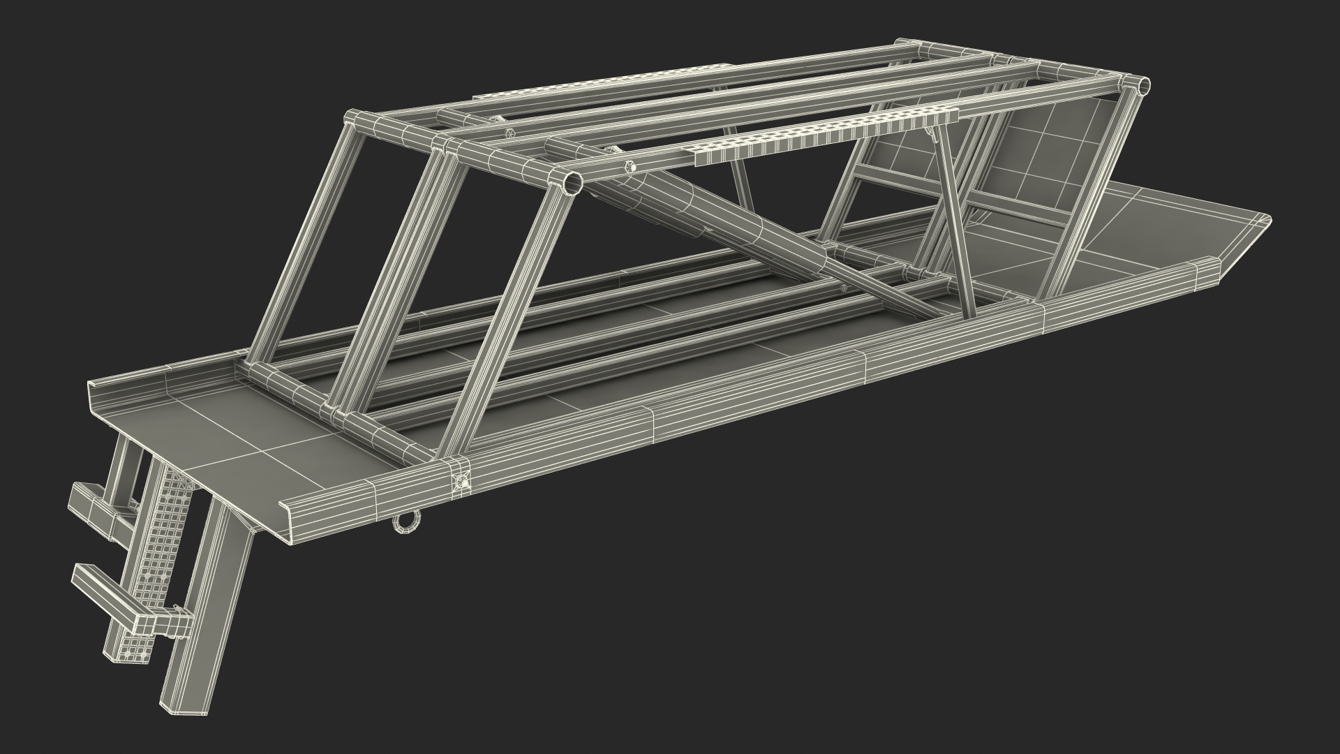 3D model QuickJack Portable Lift Rigged