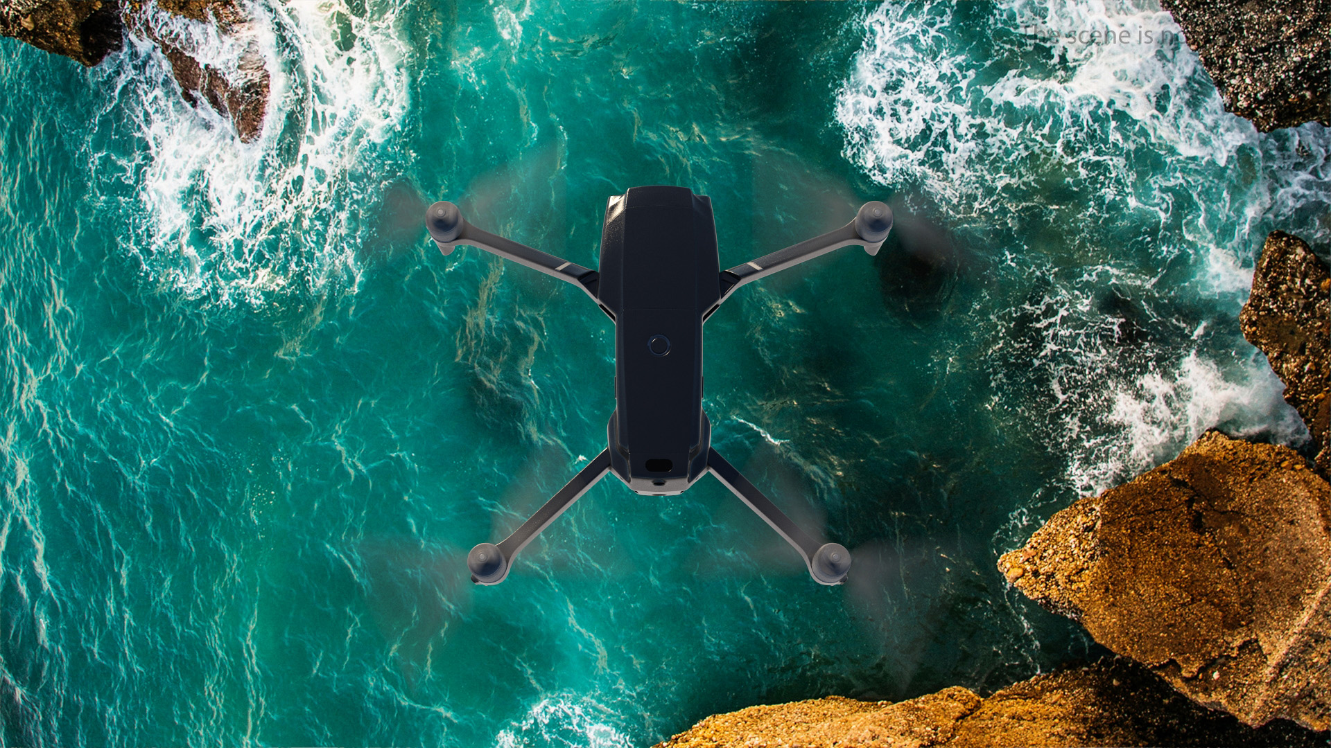 Aerial Drone Rigged 3D model