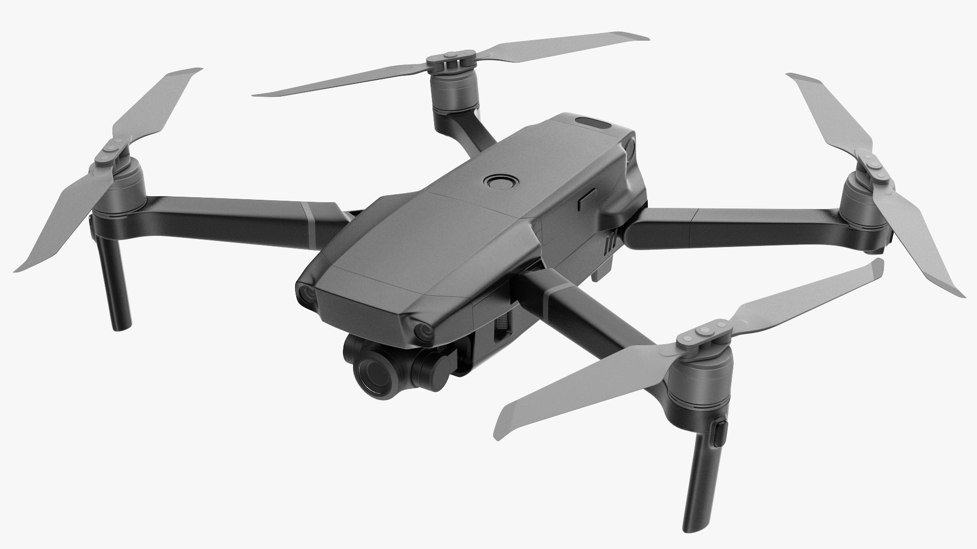 Aerial Drone Rigged 3D model